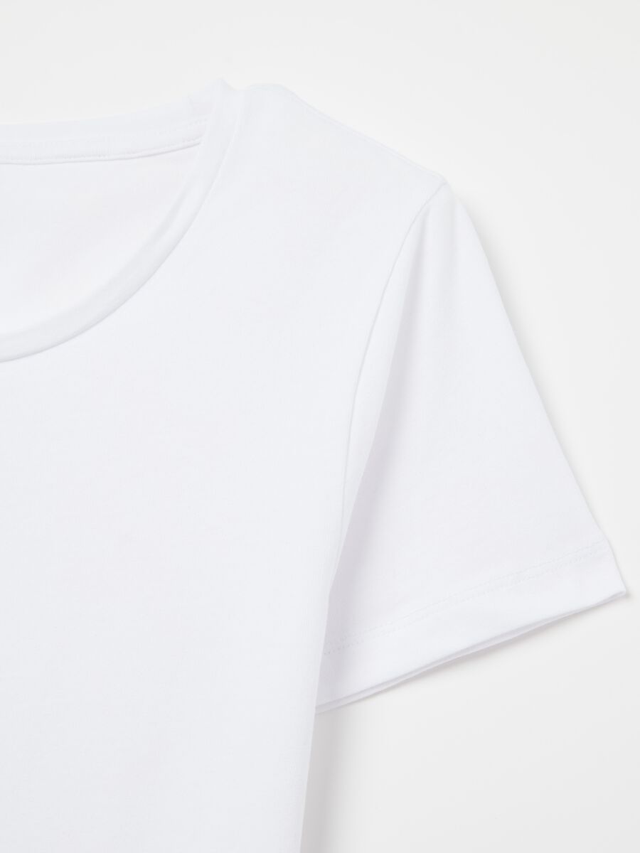 Stretch undershirt in organic cotton_5