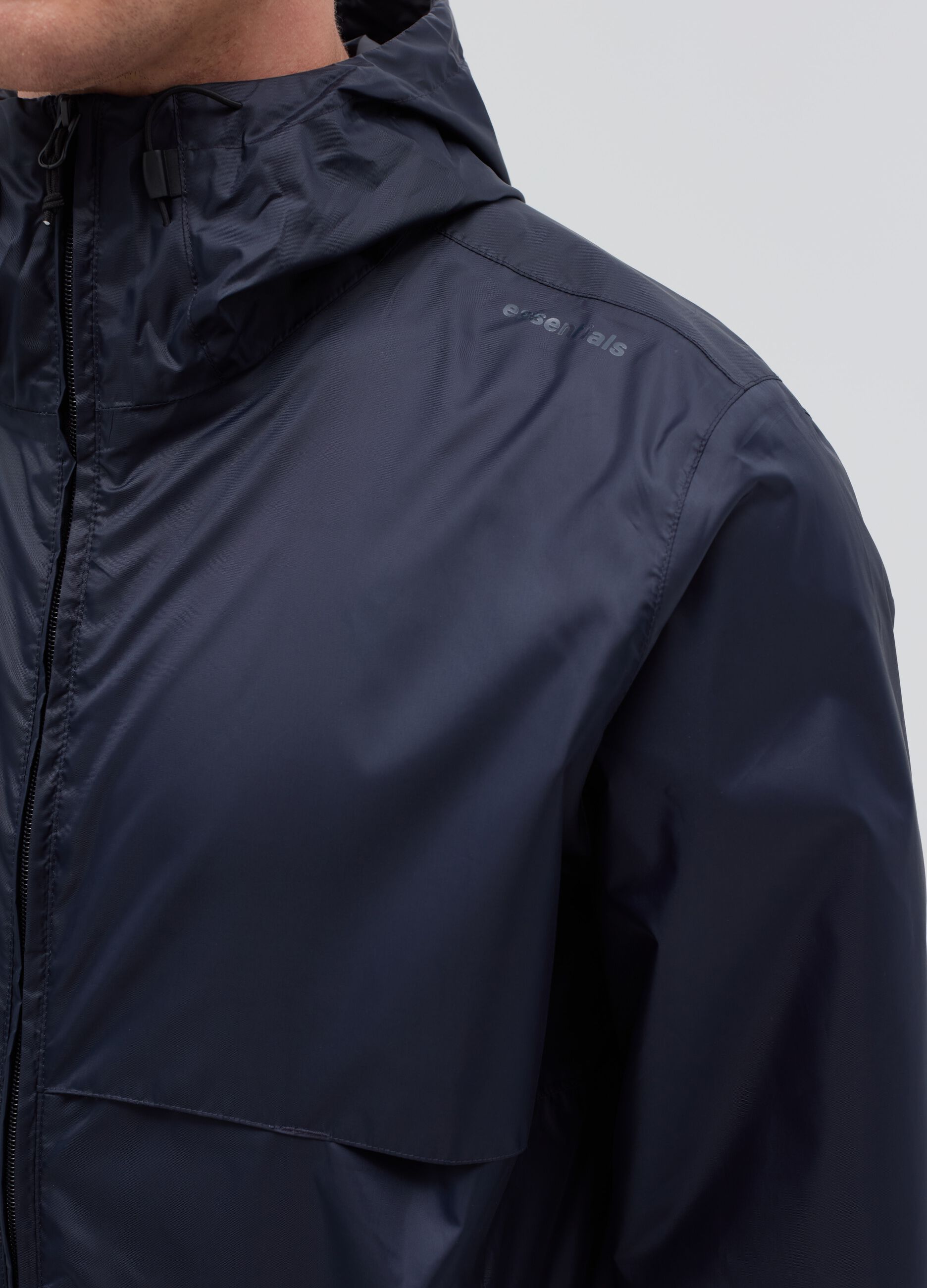 Essential waterproof full-zip jacket