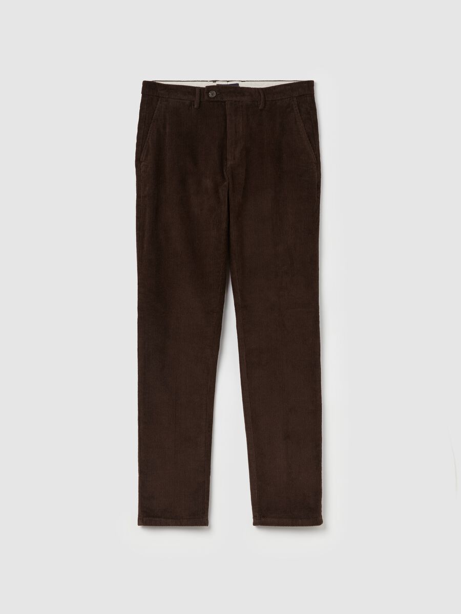 Pantaloni in corduroy stretch Contemporary_4