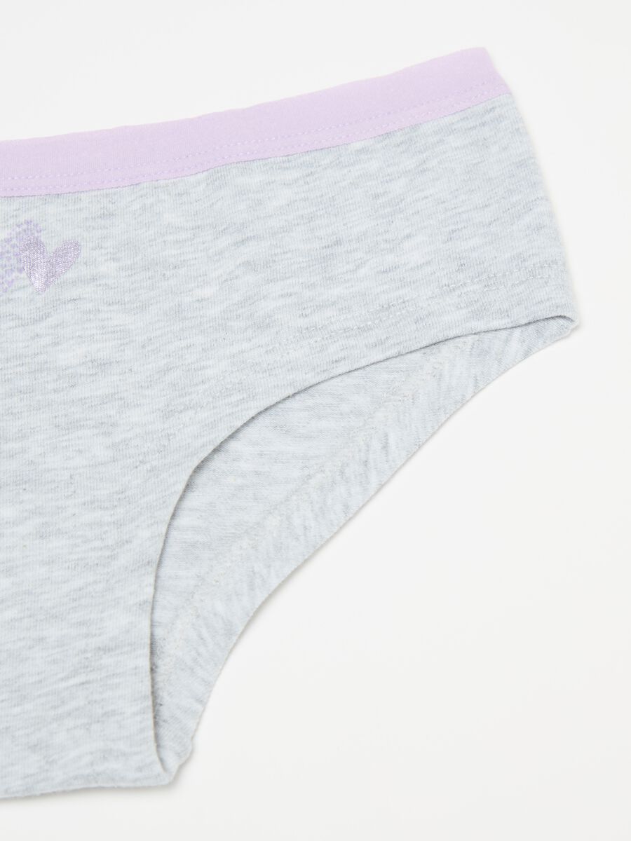 Organic cotton French knickers with print_3