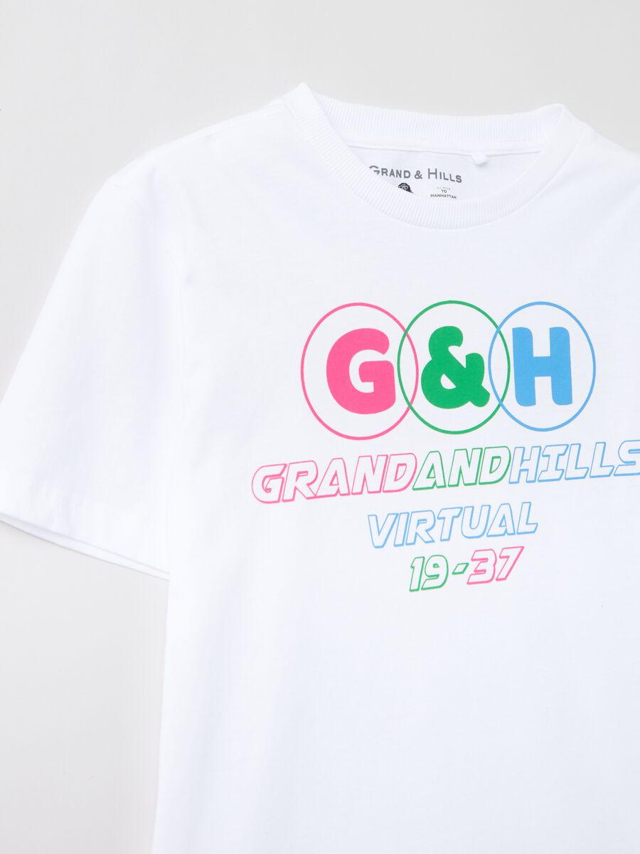 Grand&Hills cotton T-shirt with print_2