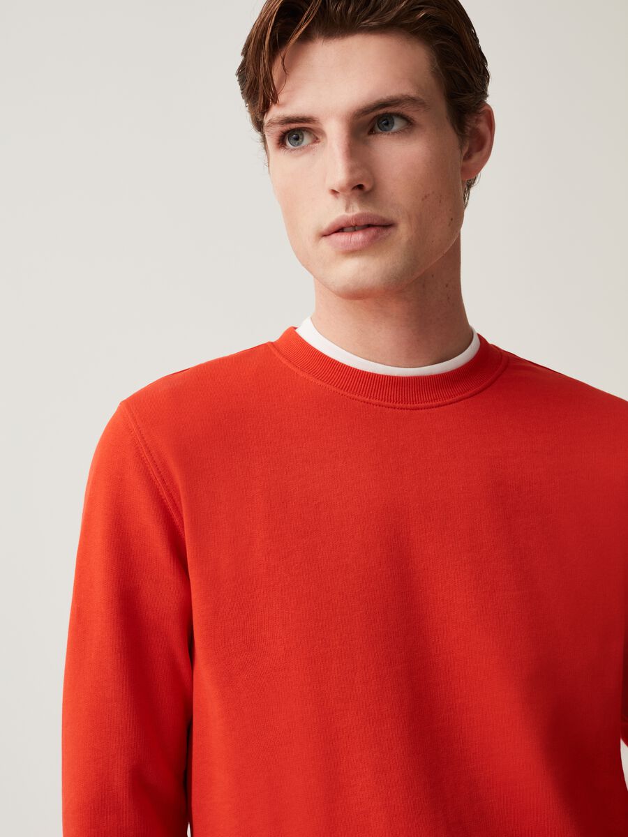 Grand & Hills sweatshirt with round neck_0