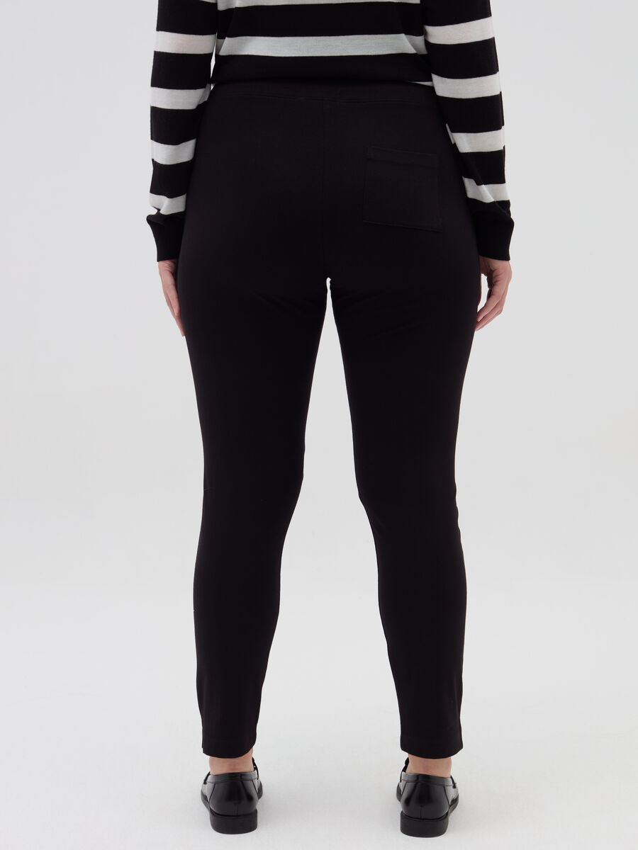 Leggings de algodón elástico Curvy_2