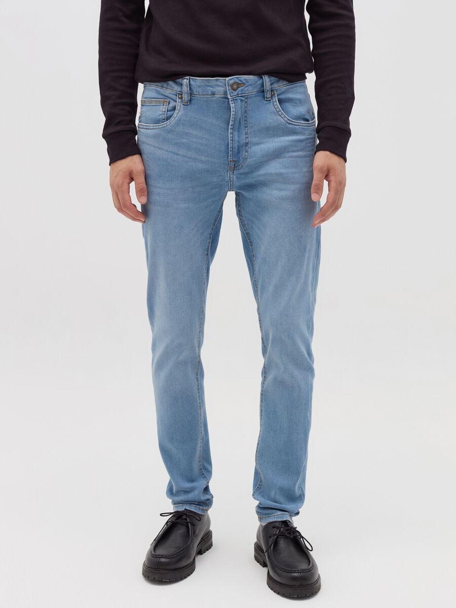 Super-skinny-fit jeans with fading_1