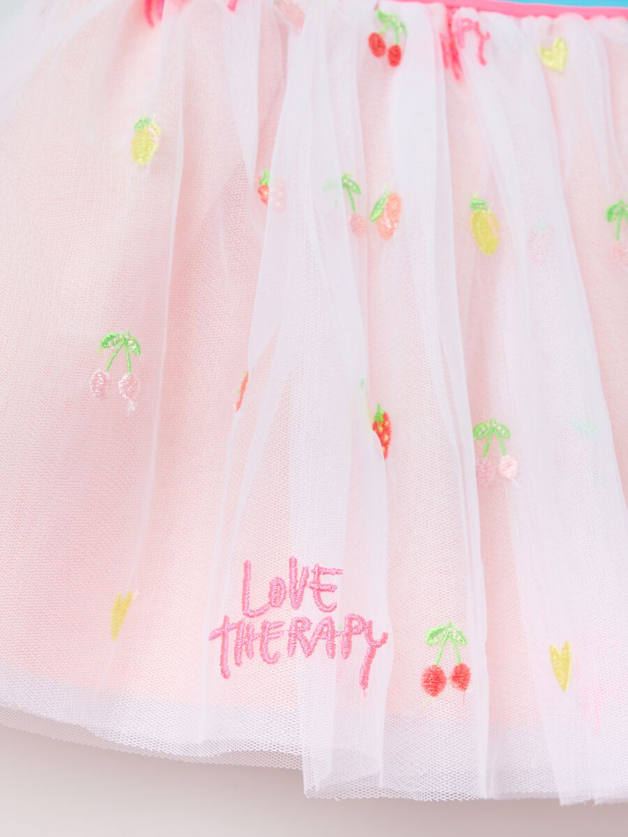 Love Therapy tulle skirt with embroidery_2