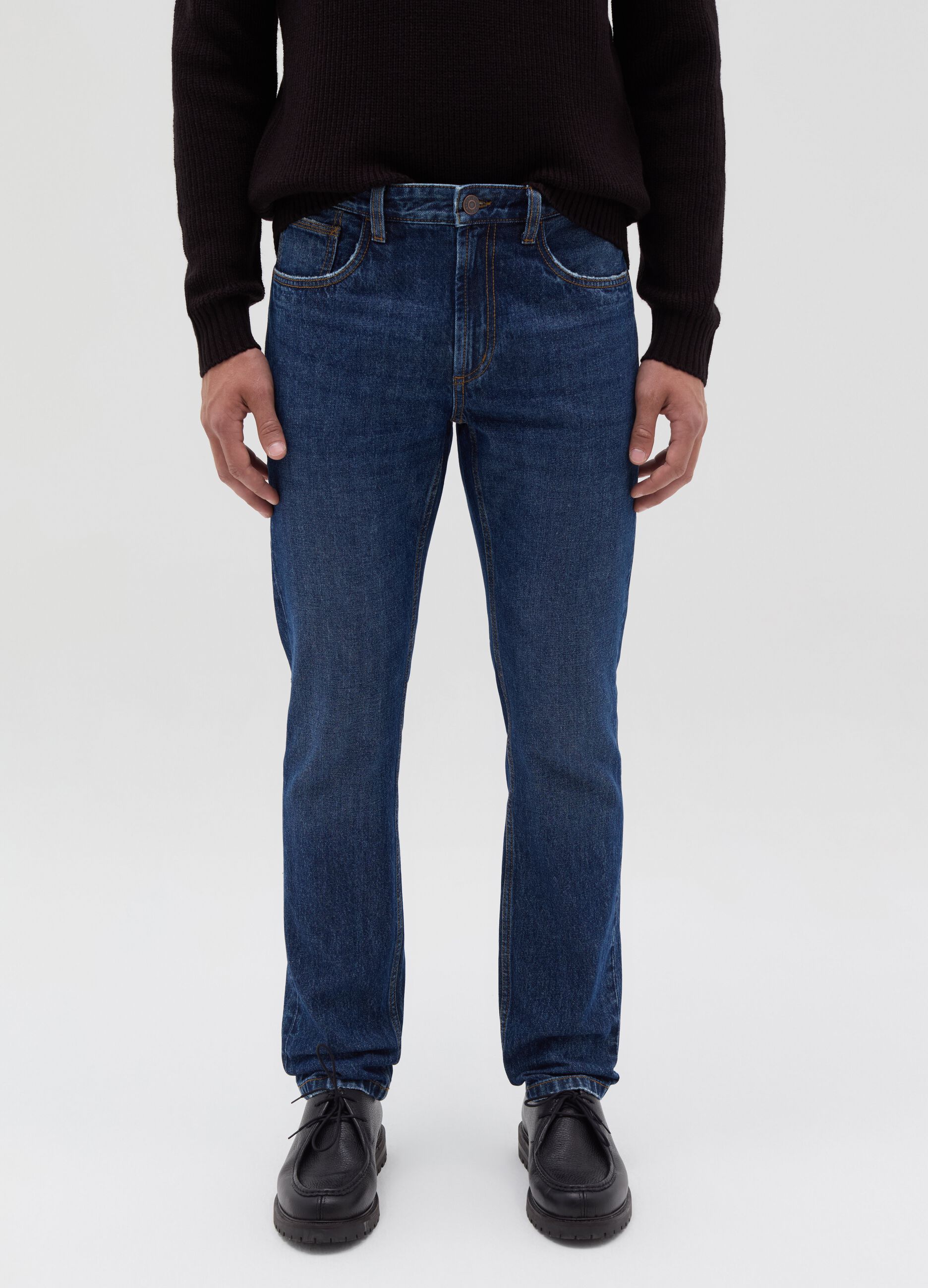 Regular-fit jeans with five pockets