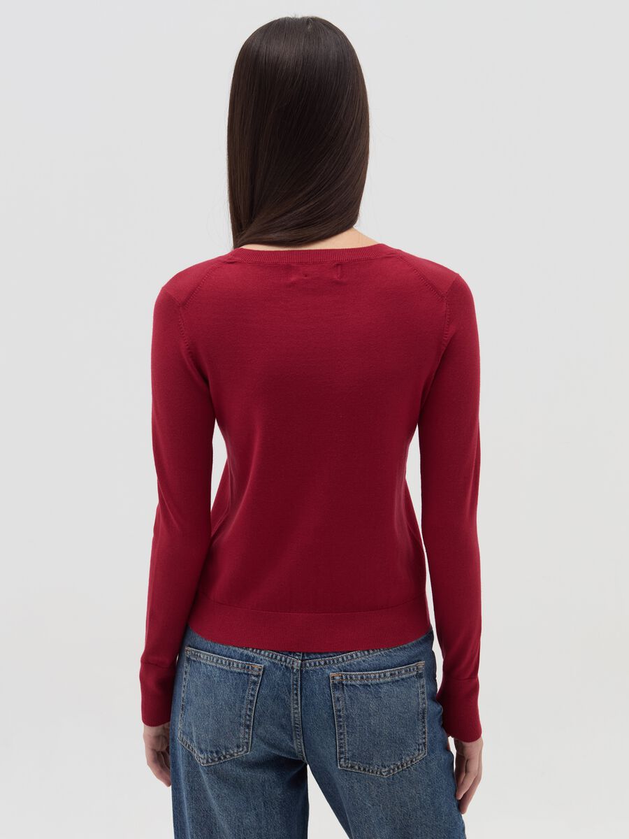 Round neck pullover_2