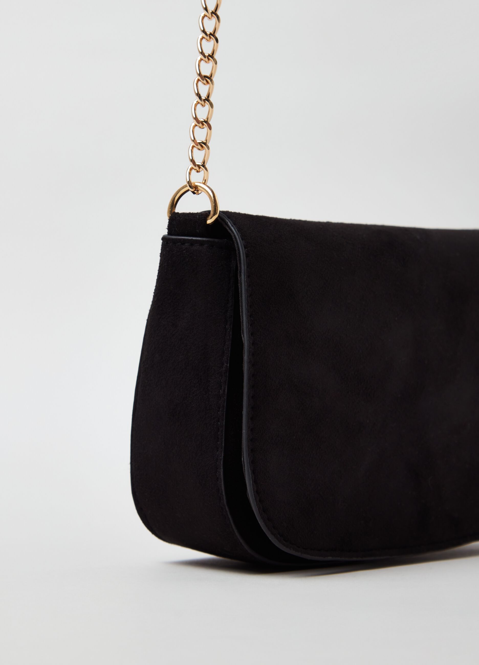 Amazon.com: Black Suede Handbag