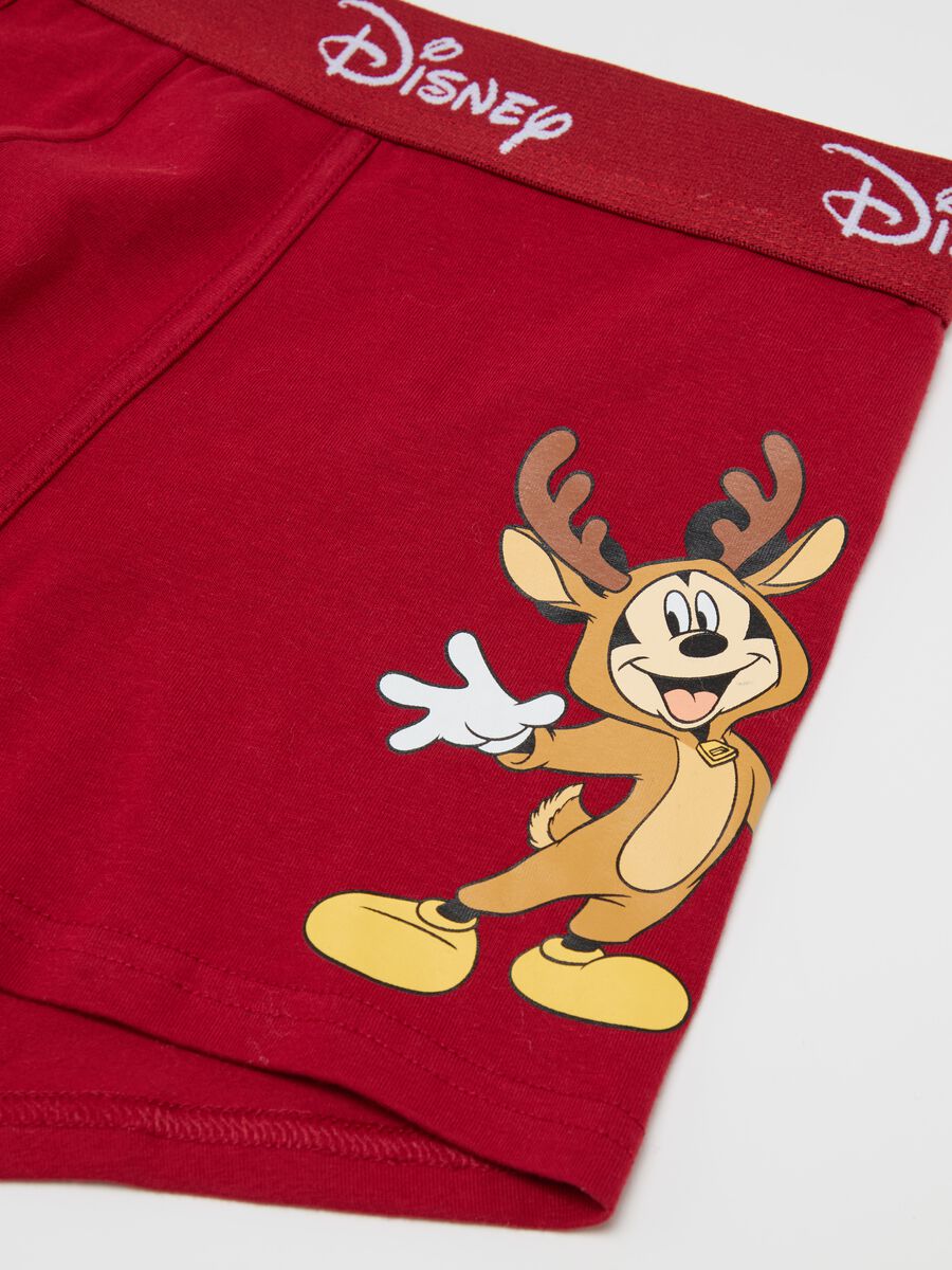 Boxer shorts with Christmas Mickey Mouse print_5