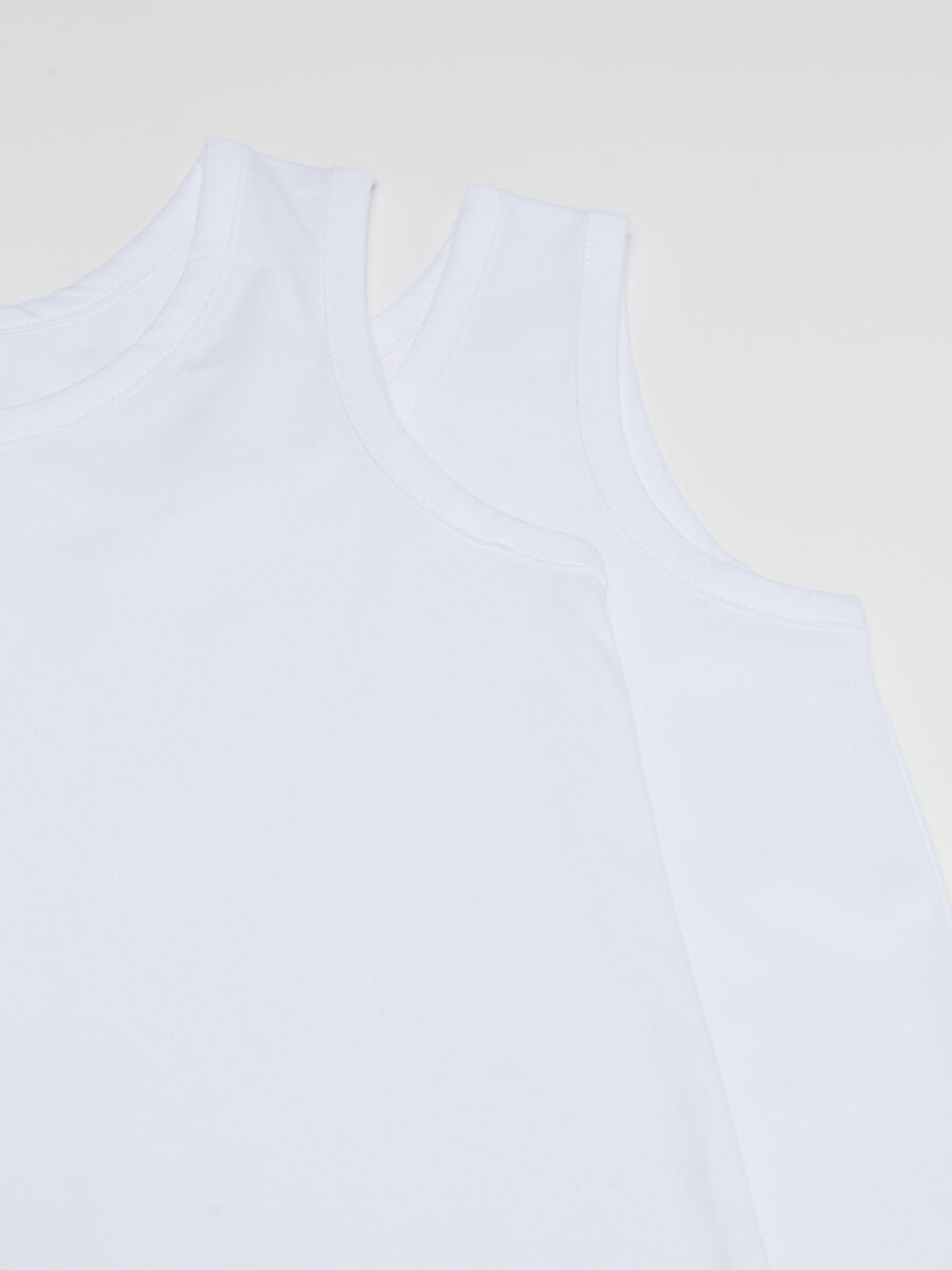 Two-pack racerback vests with round neck_3