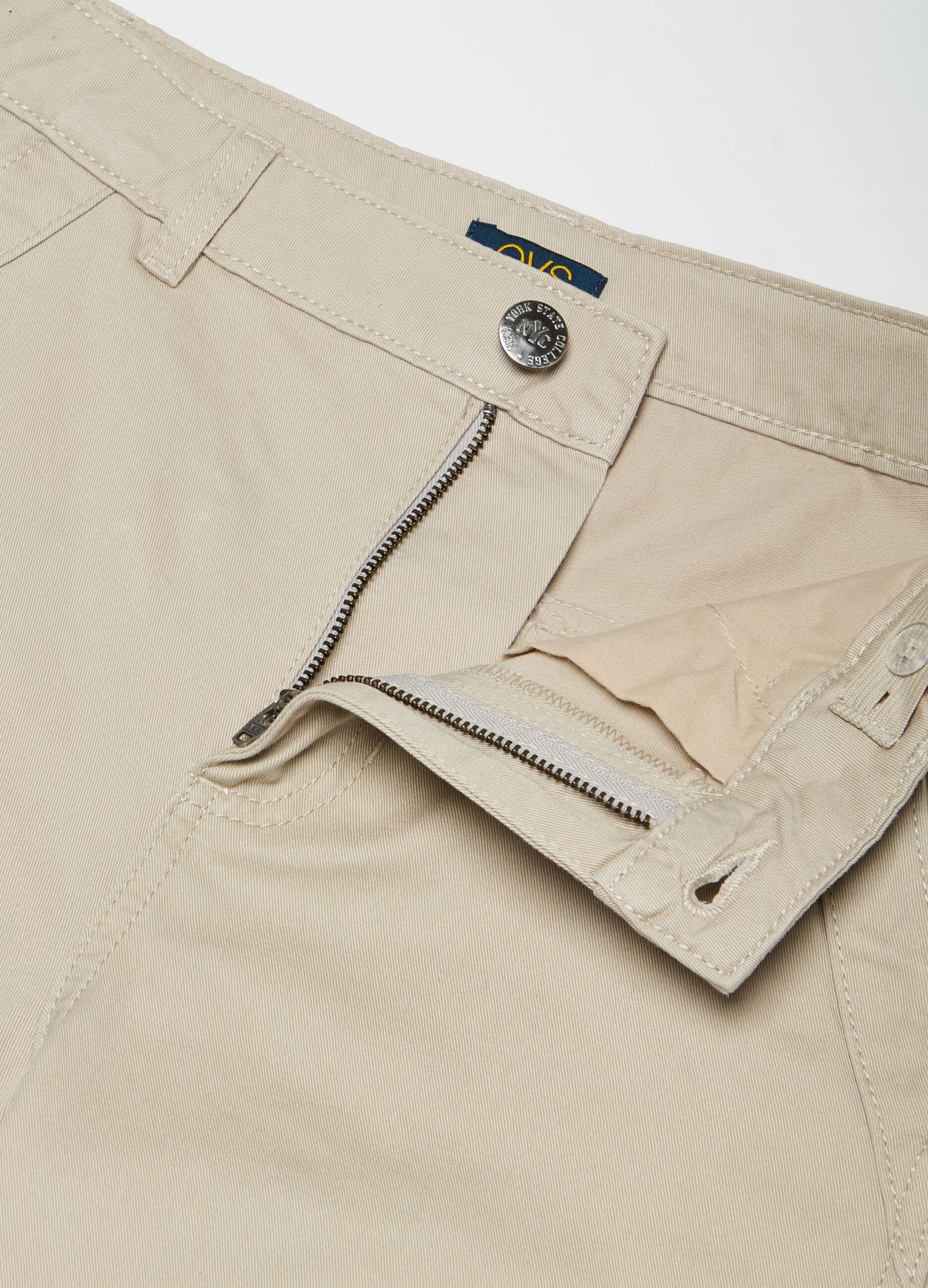 Carpenter Bermuda shorts in cotton