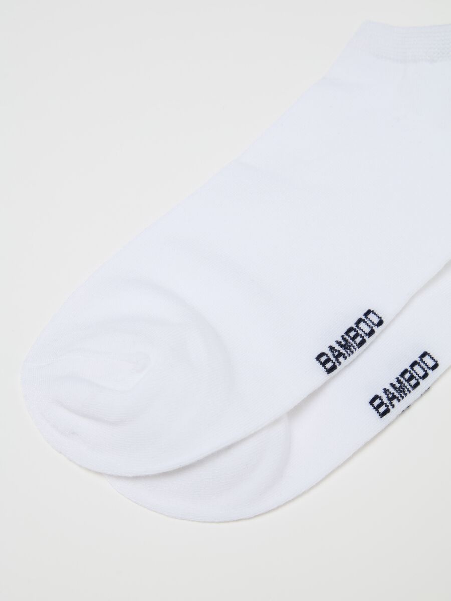 Three-pair pack short socks in bamboo viscose_2