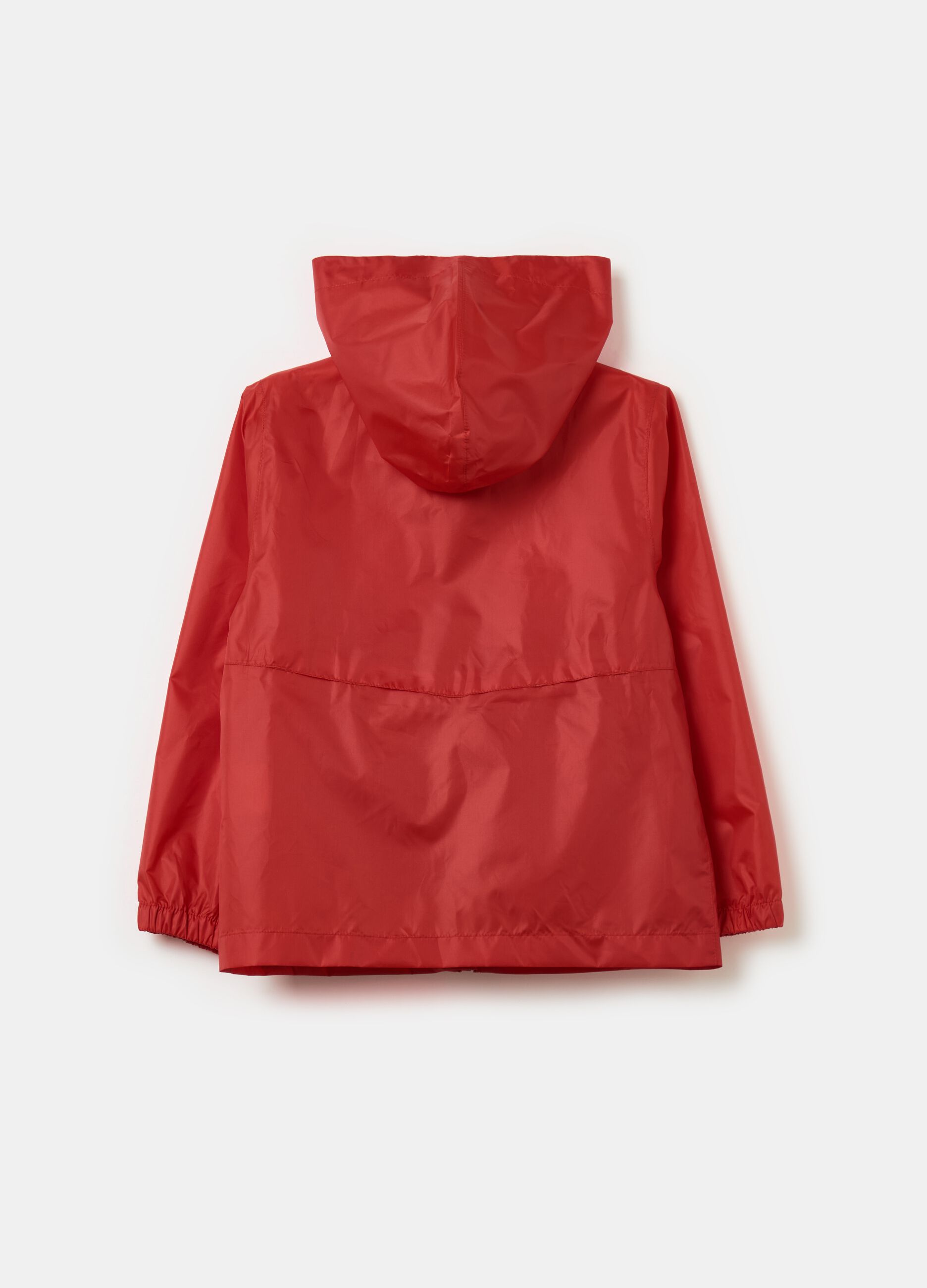 Essential waterproof jacket with hood