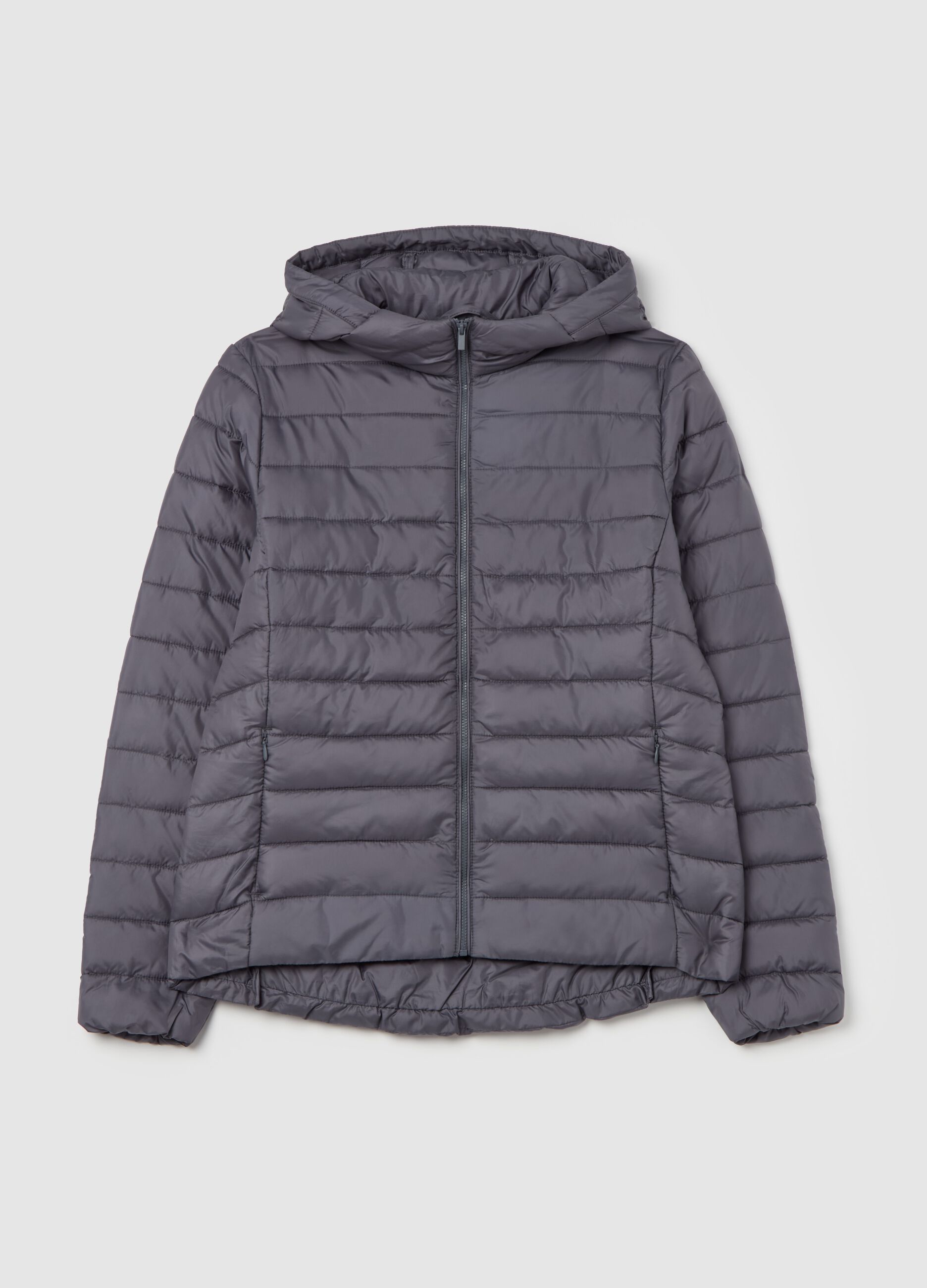 Essential short ultralight down jacket