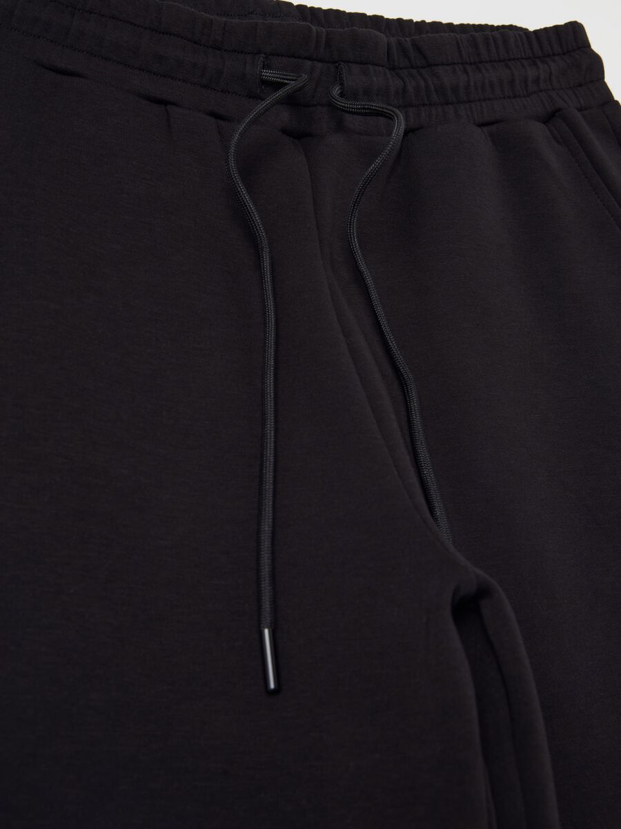 AI•KI fleece joggers_5