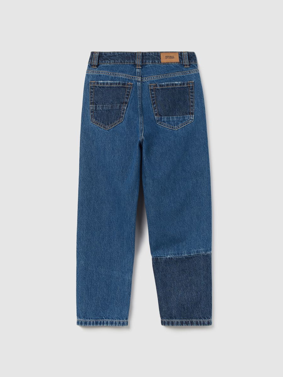 Relaxed-fit jeans with double wash_1