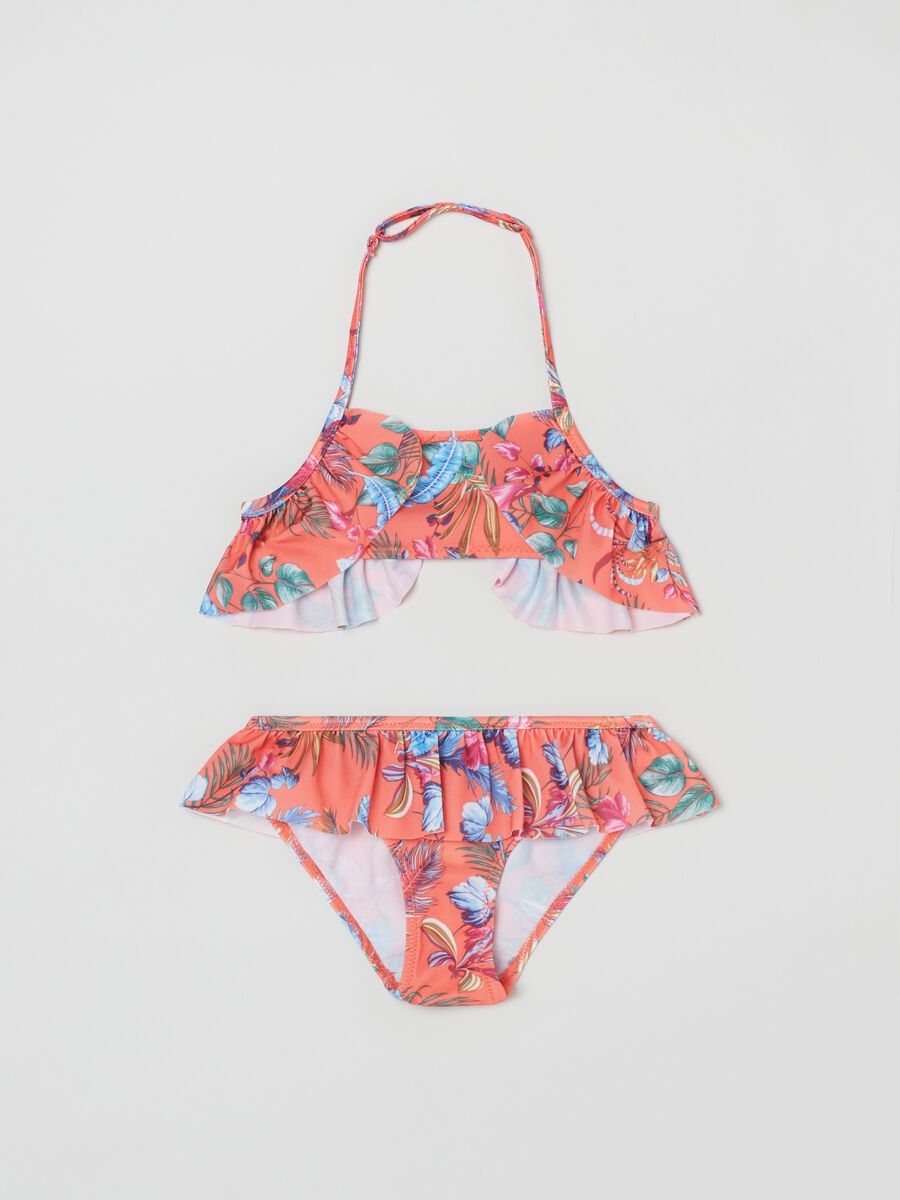 Bikini with floral print_0