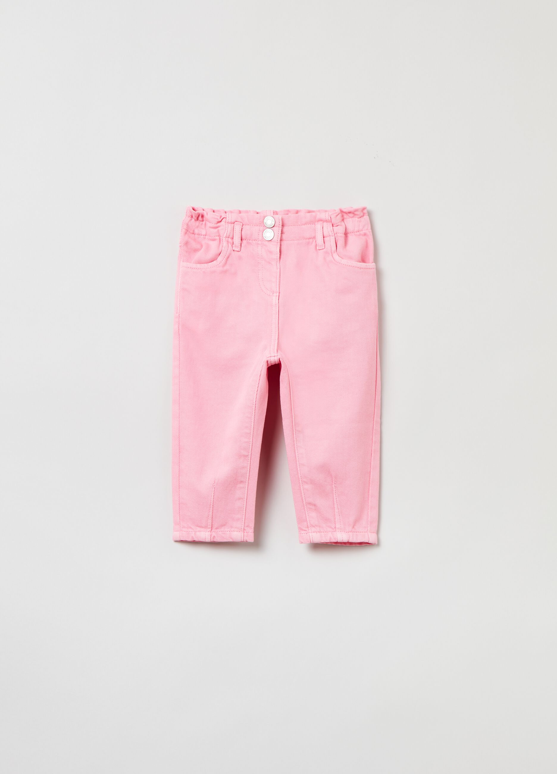 Baggy-fit jeans in cotton