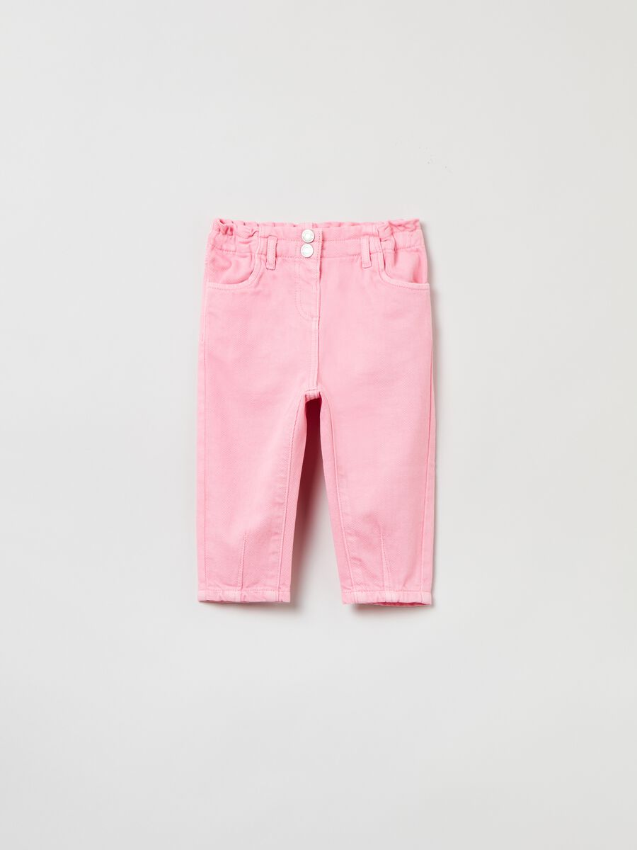 Baggy-fit jeans in cotton_0
