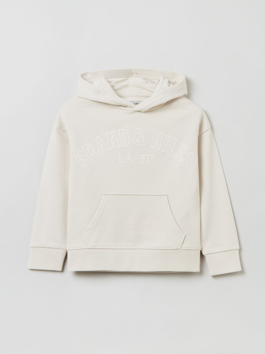 Hoodie with Grand&Hills embroidery_0