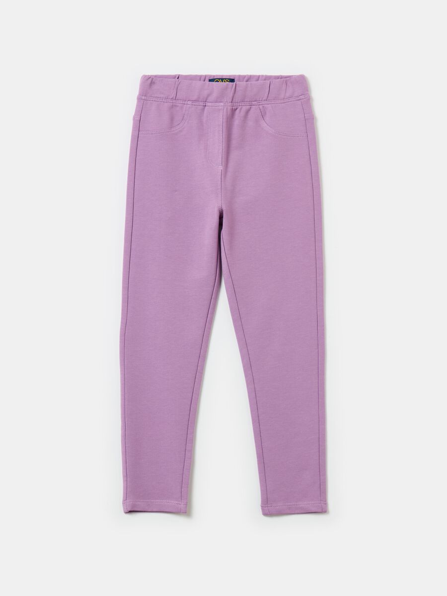 Treggings in organic cotton_0