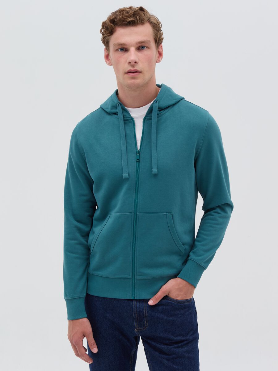 Full-zip sweatshirt with hood_2