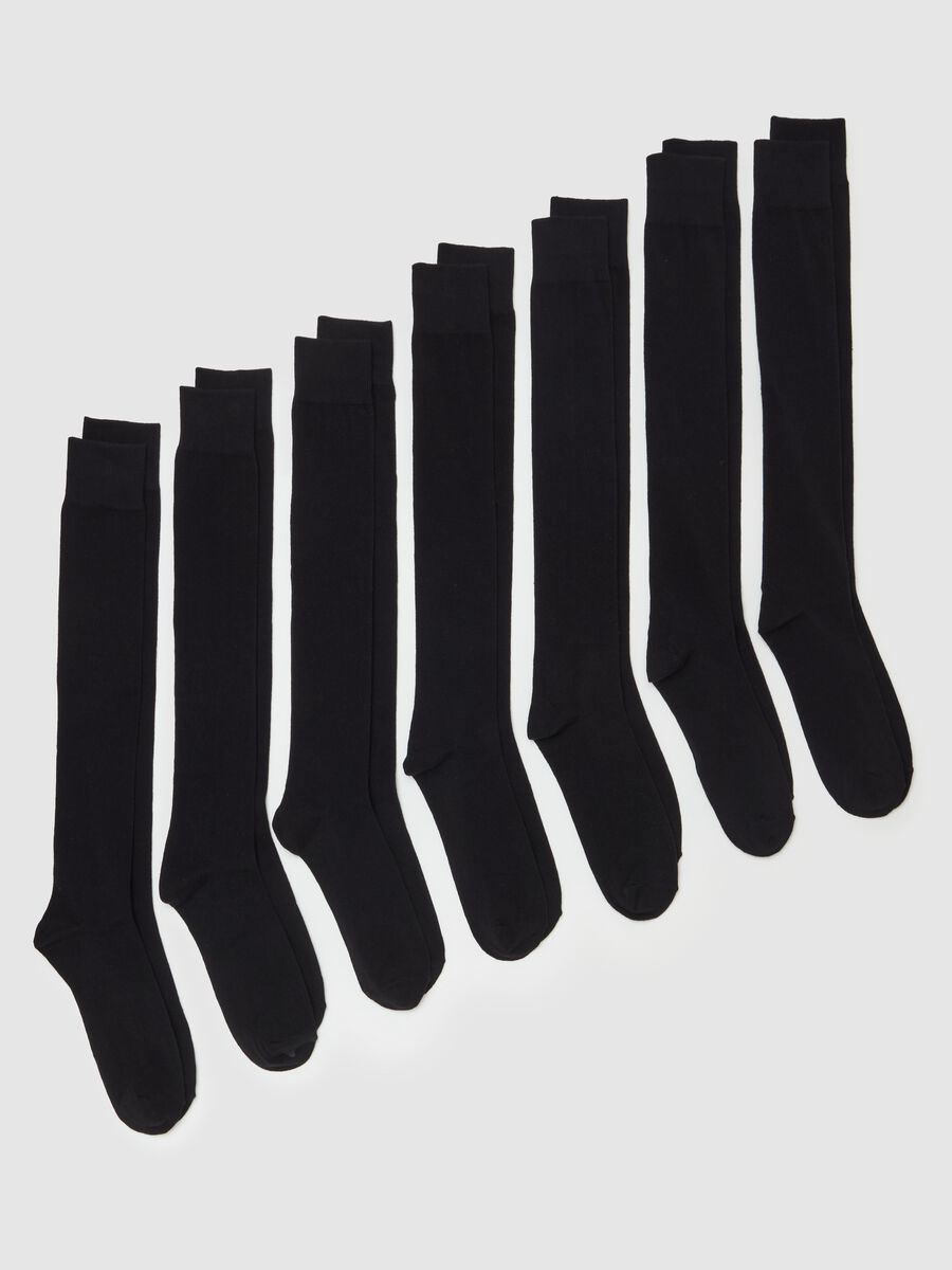 Seven-pair pack long stretch socks_0