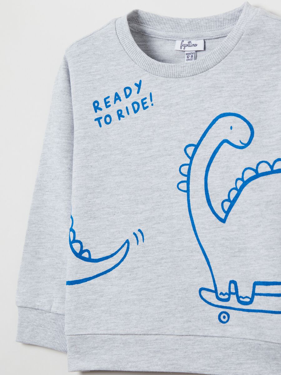 French terry sweatshirt with print_2