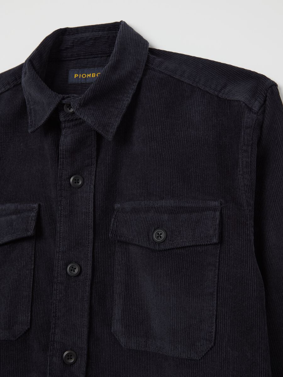 Corduroy shirt with pockets_5