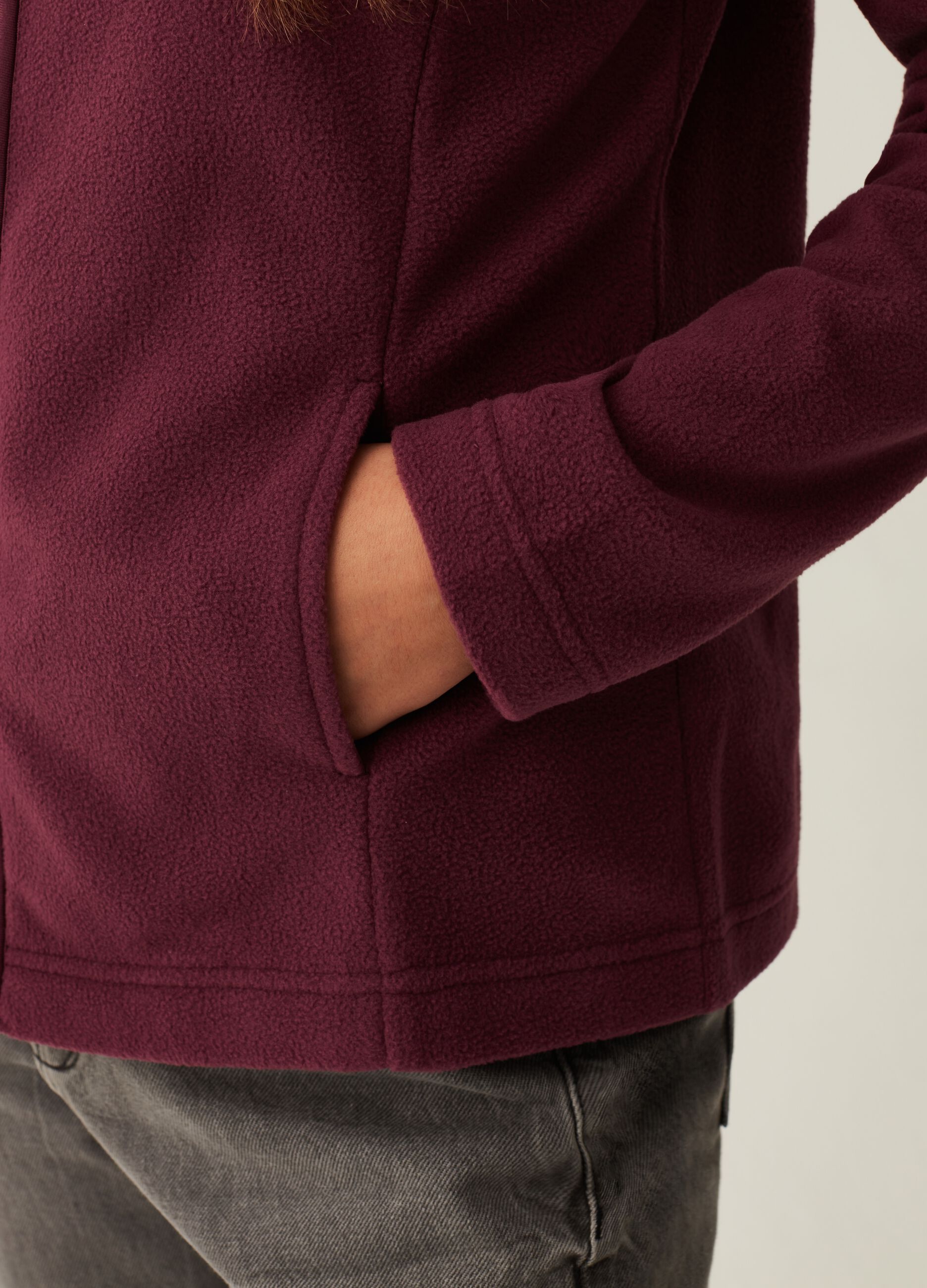 Full-zip fleece