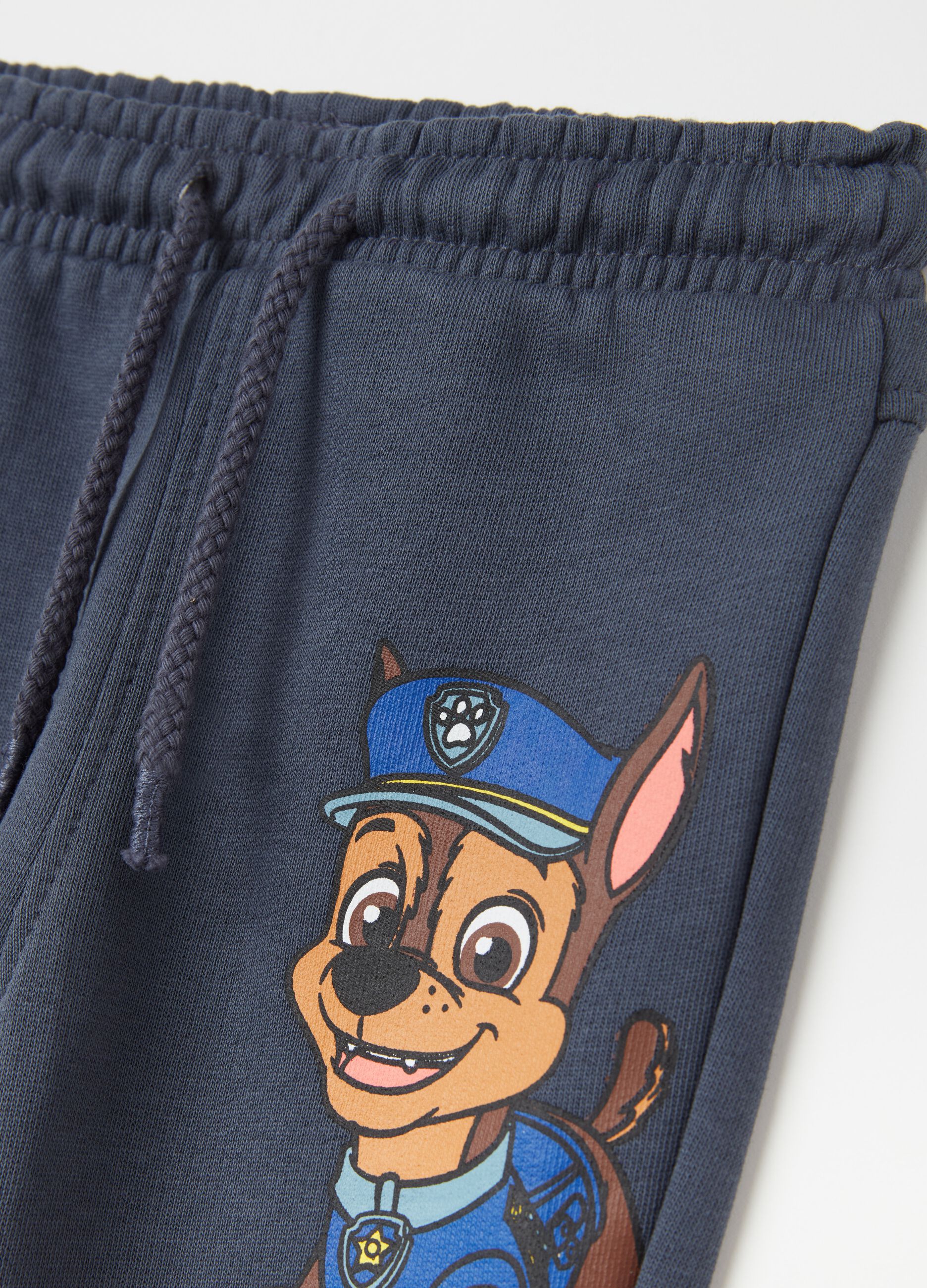 Cotton joggers with Paw Patrol print