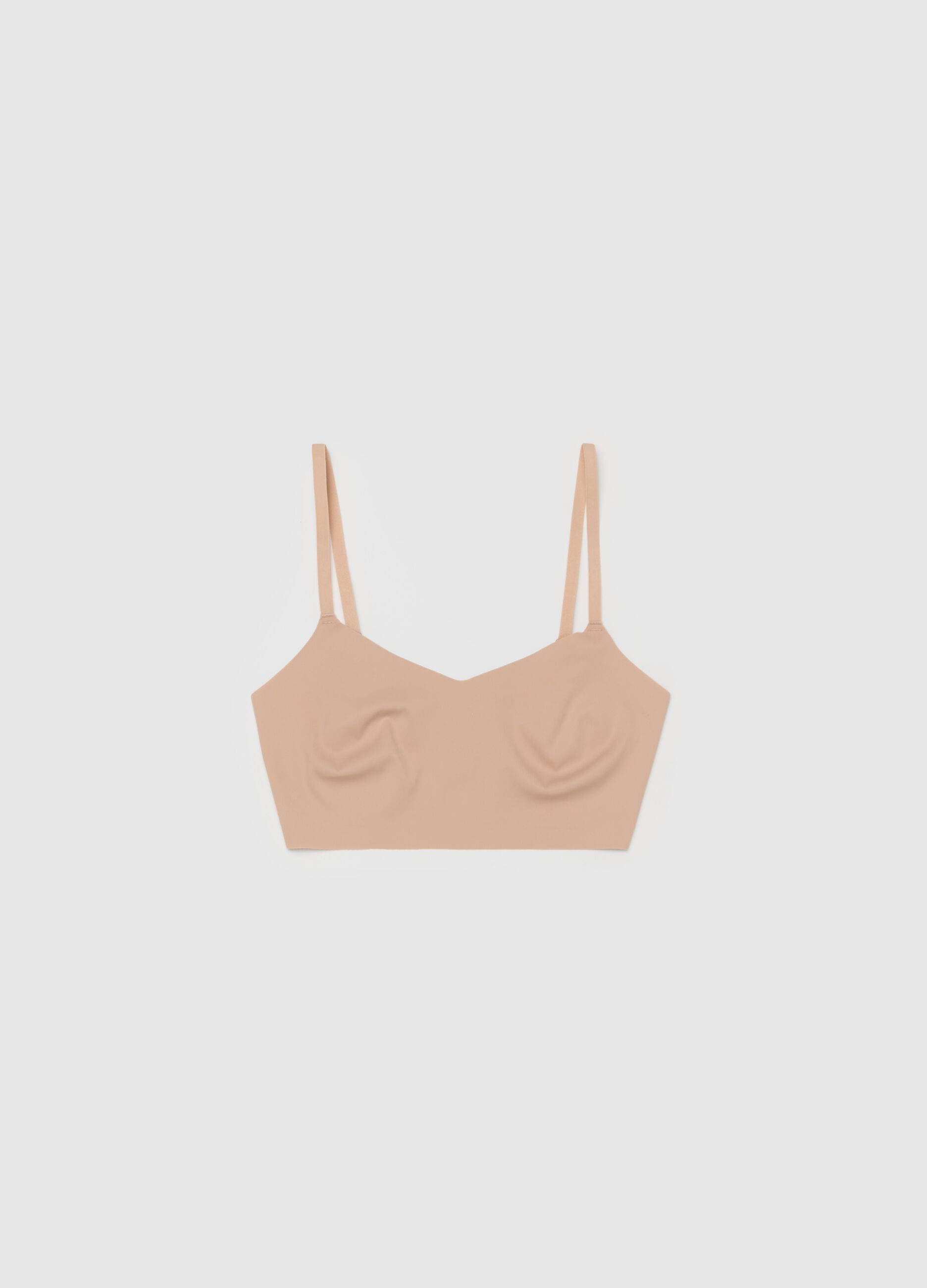 Bralette in stretch microfibre