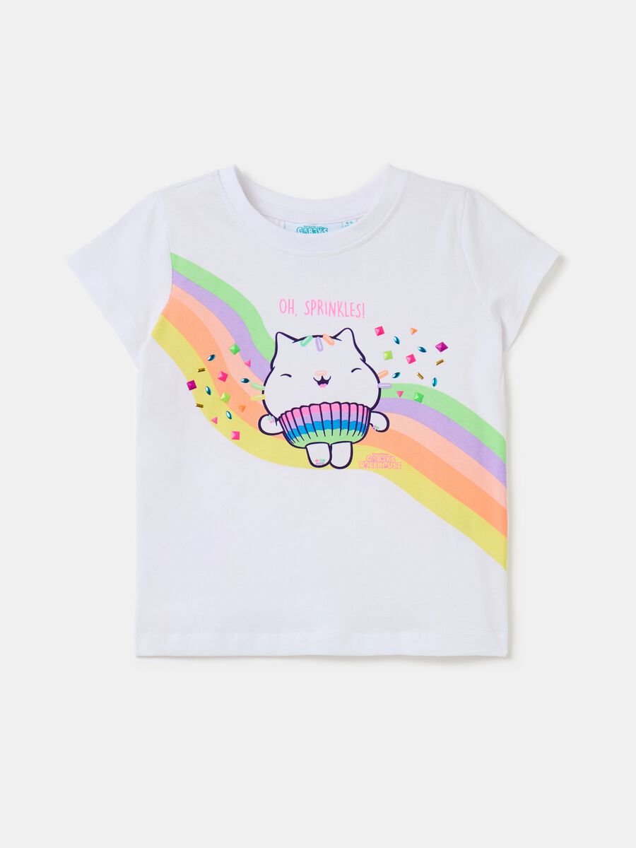 T-shirt with Cakey Cat print_0