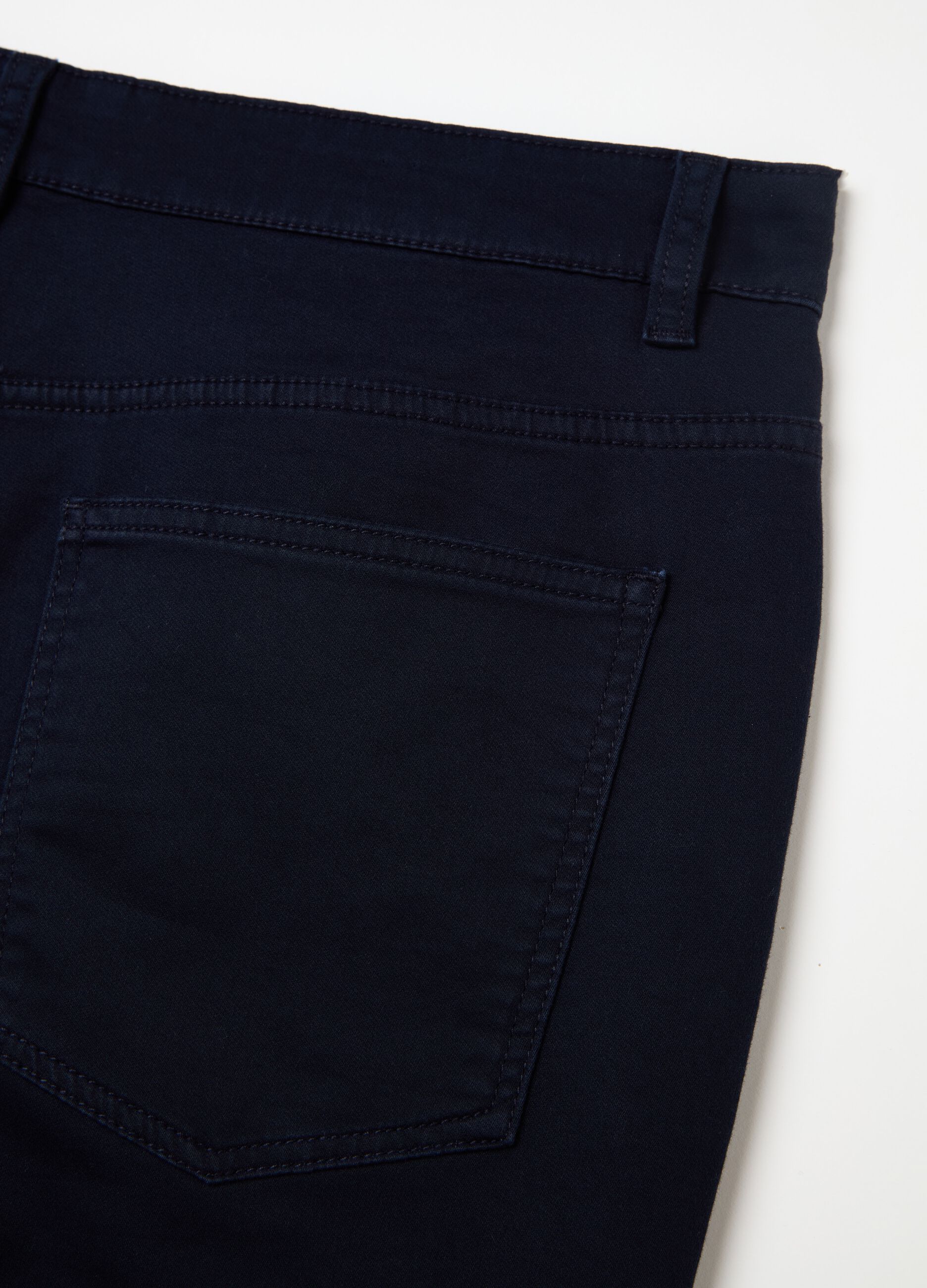 Five-pocket slim-fit trousers