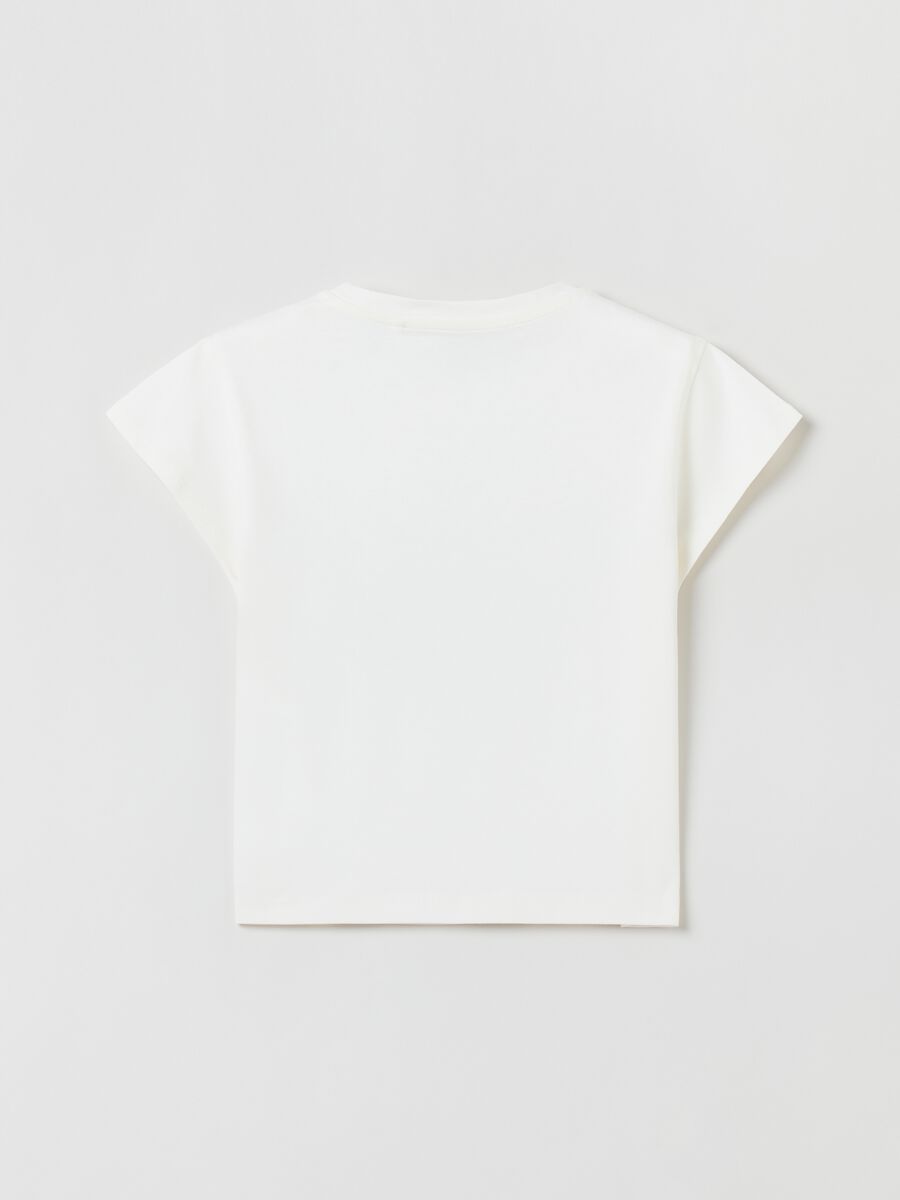 T-shirt in cotone con disegni paisley_1