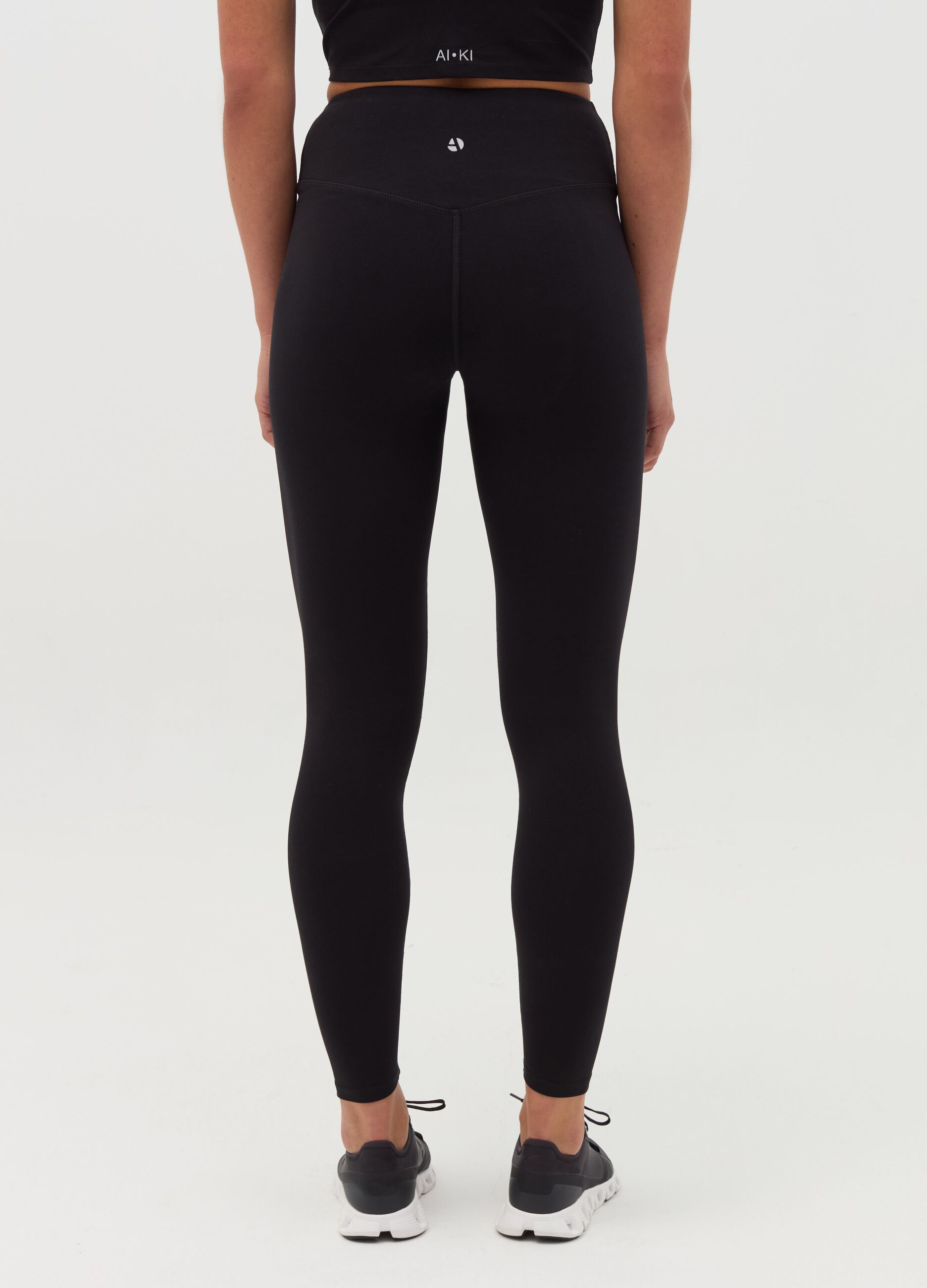 AI•KI stretch organic cotton leggings