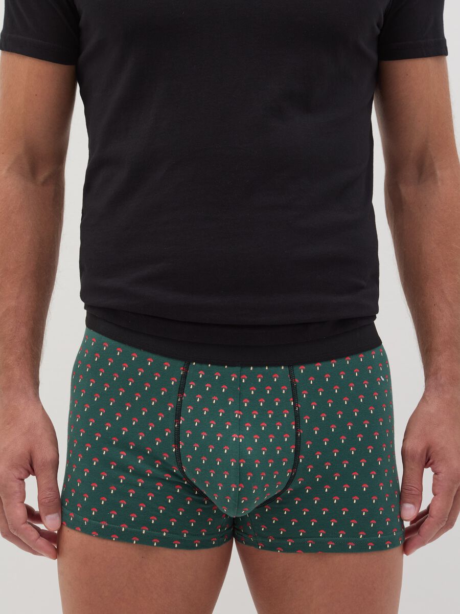 Boxer shorts with assorted prints_1