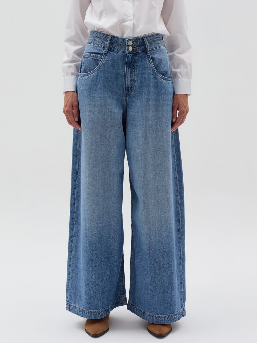 Relaxed-fit jeans with high waist_1