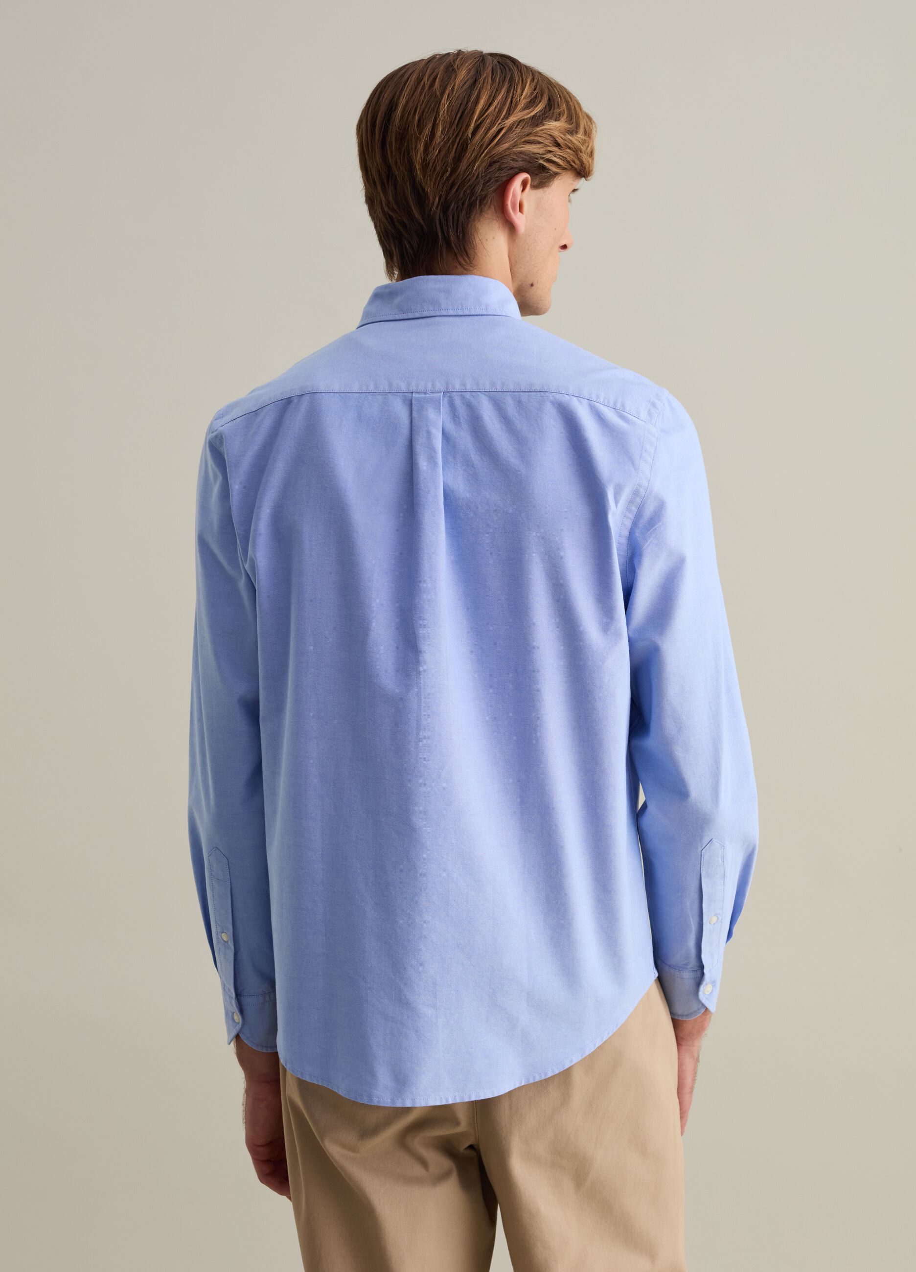 Regular-fit shirt in Oxford cotton