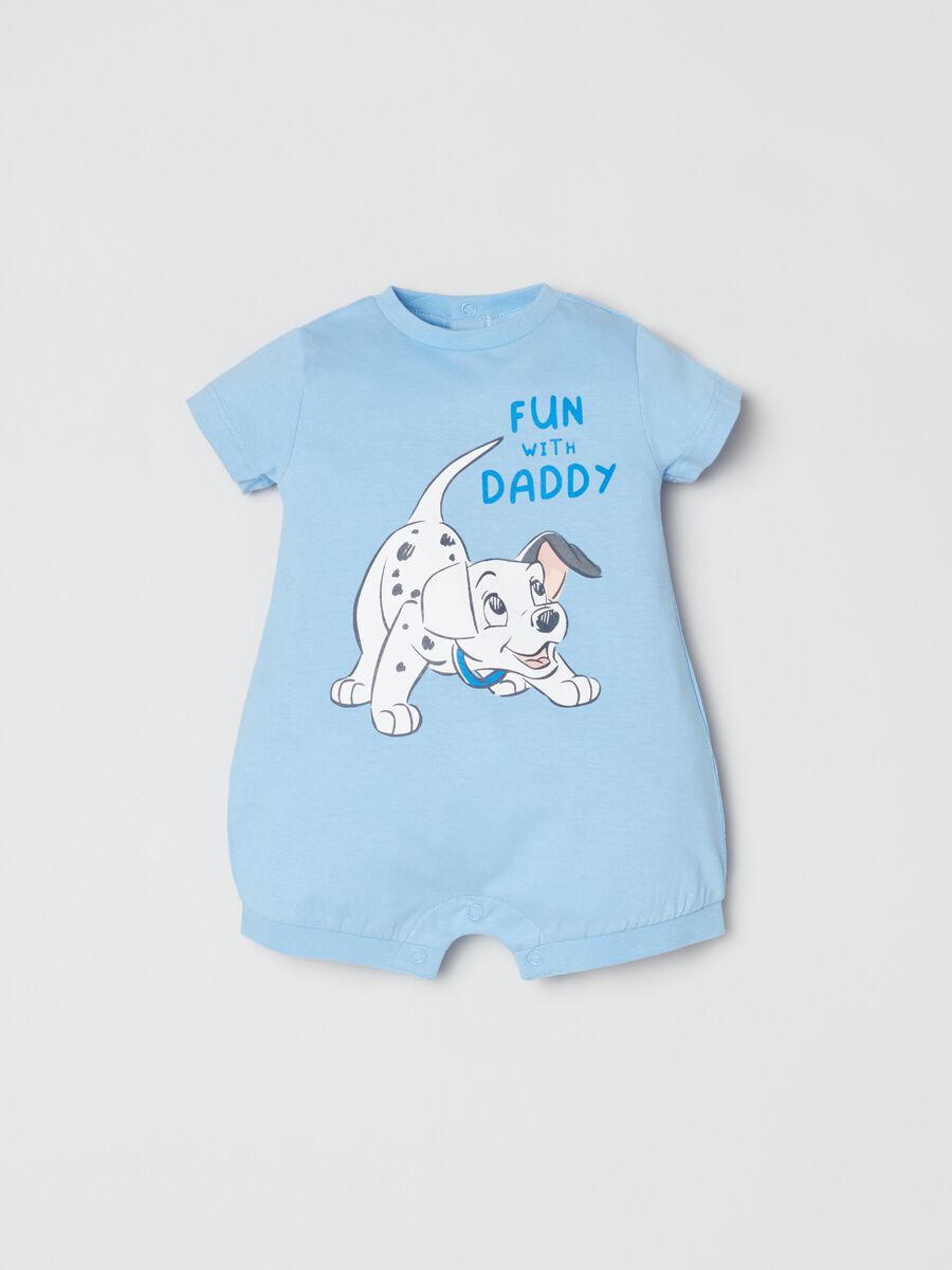 Romper suit with One Hundred and One Dalmatians print_0