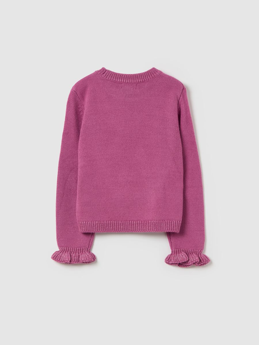 Knitted pullover with lurex_1