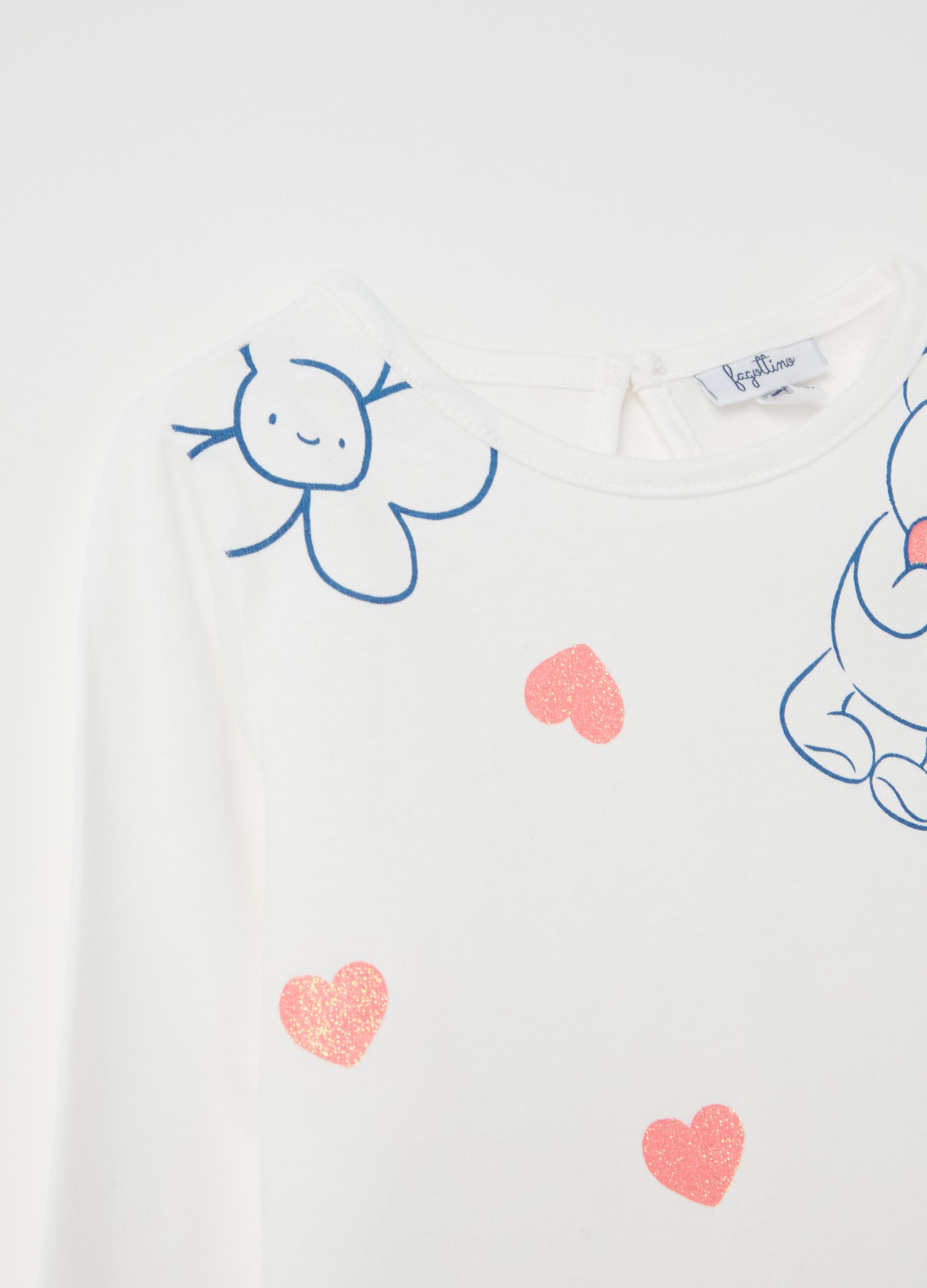 Long-sleeved T-shirt with print