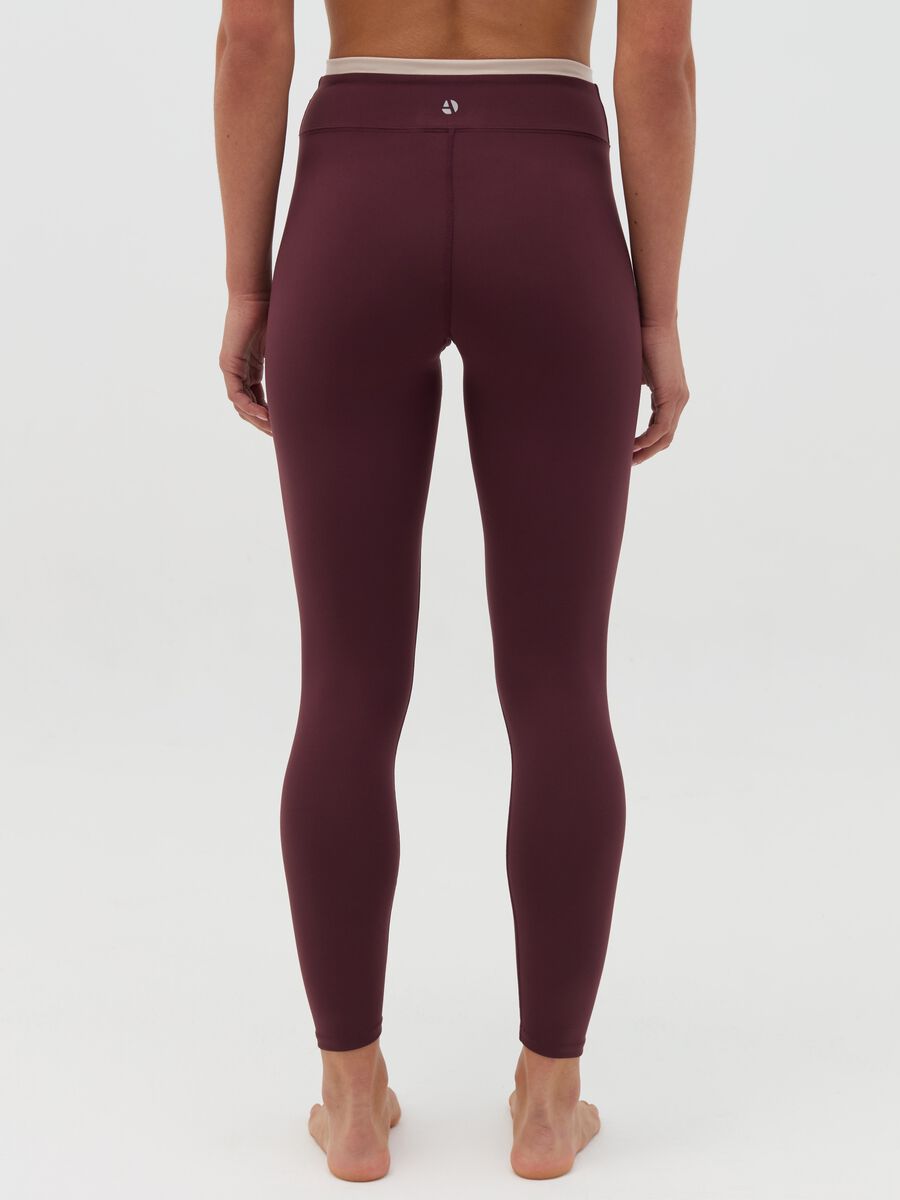 AI•KI leggings with contrasting trim_3