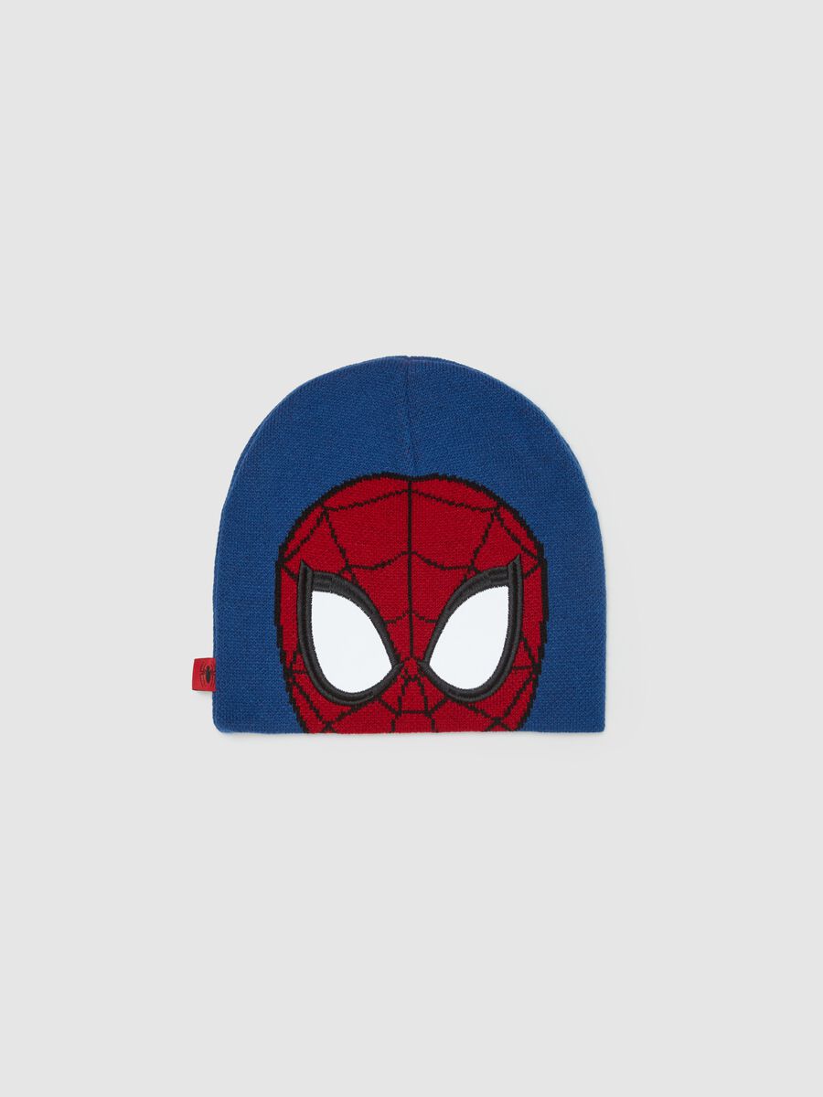 Hat with Spider-Man design_0