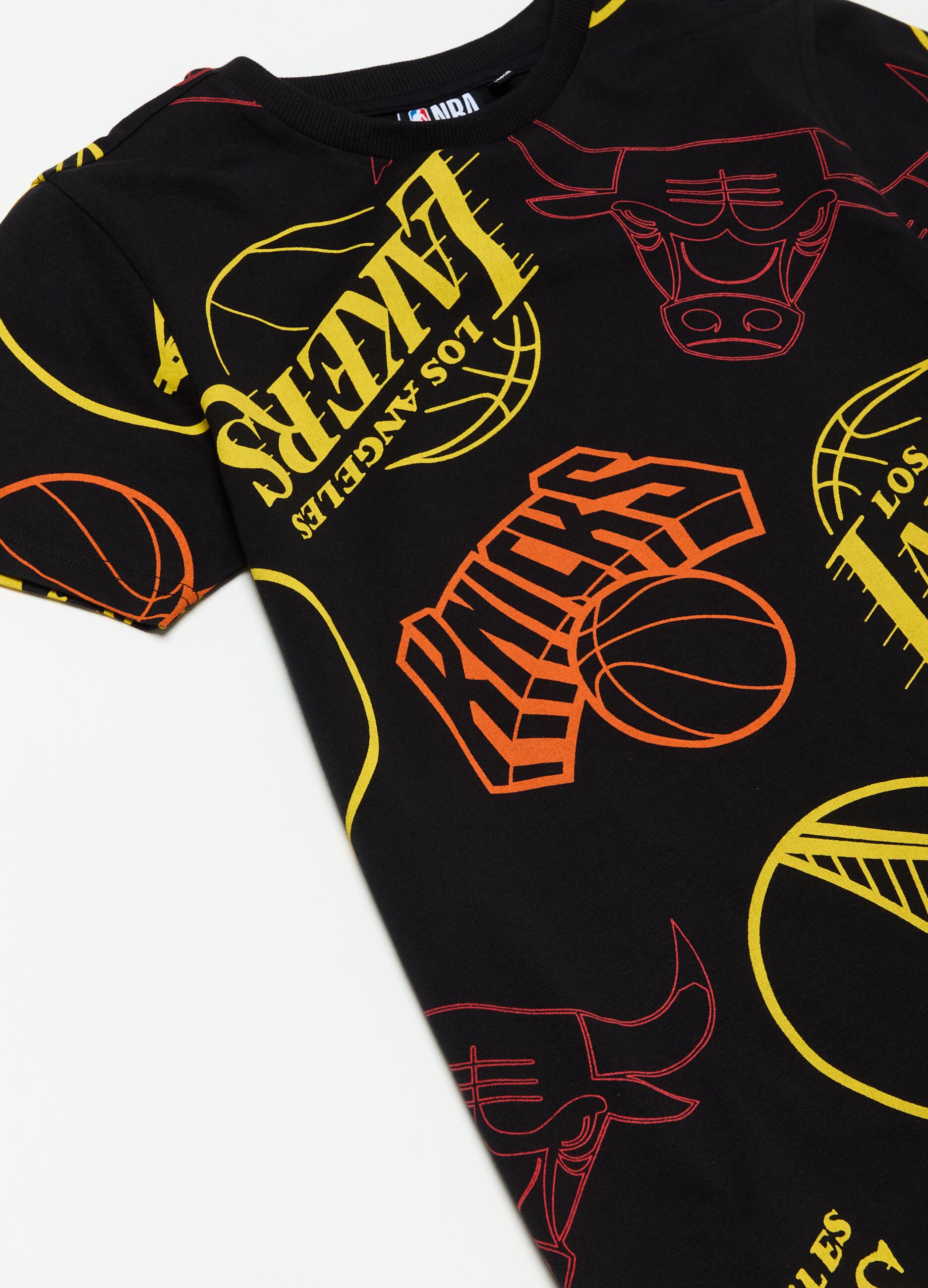 NBA print cotton T-shirt