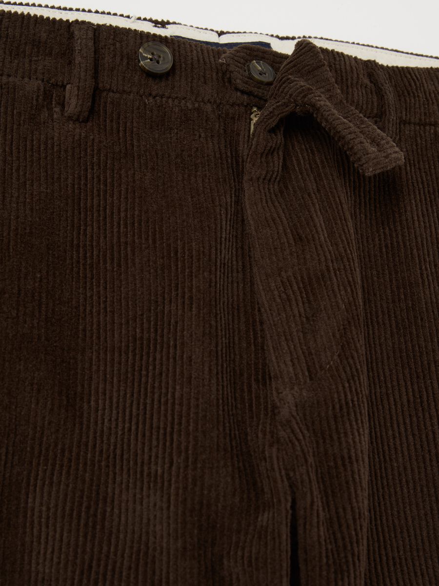 Pantaloni in corduroy stretch Contemporary_5