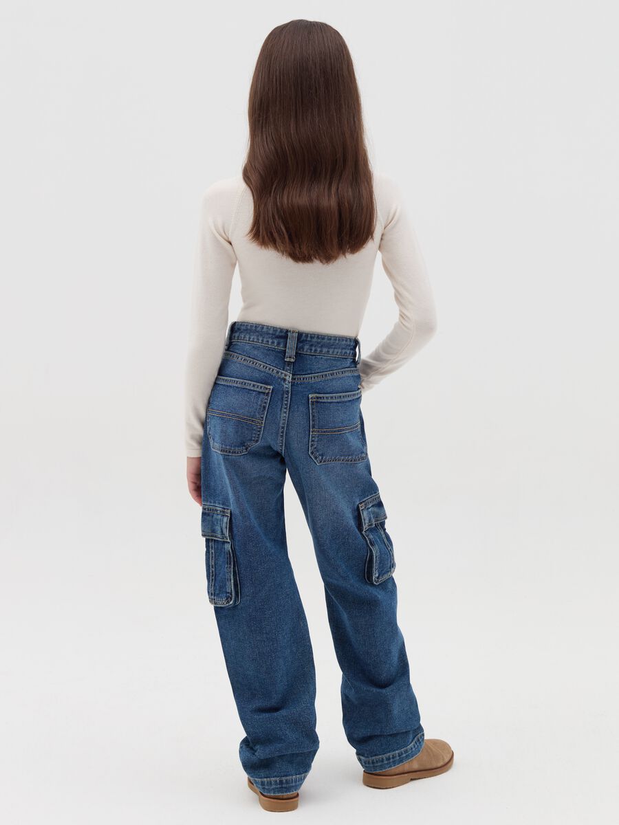 Wide-leg cargo jeans_1