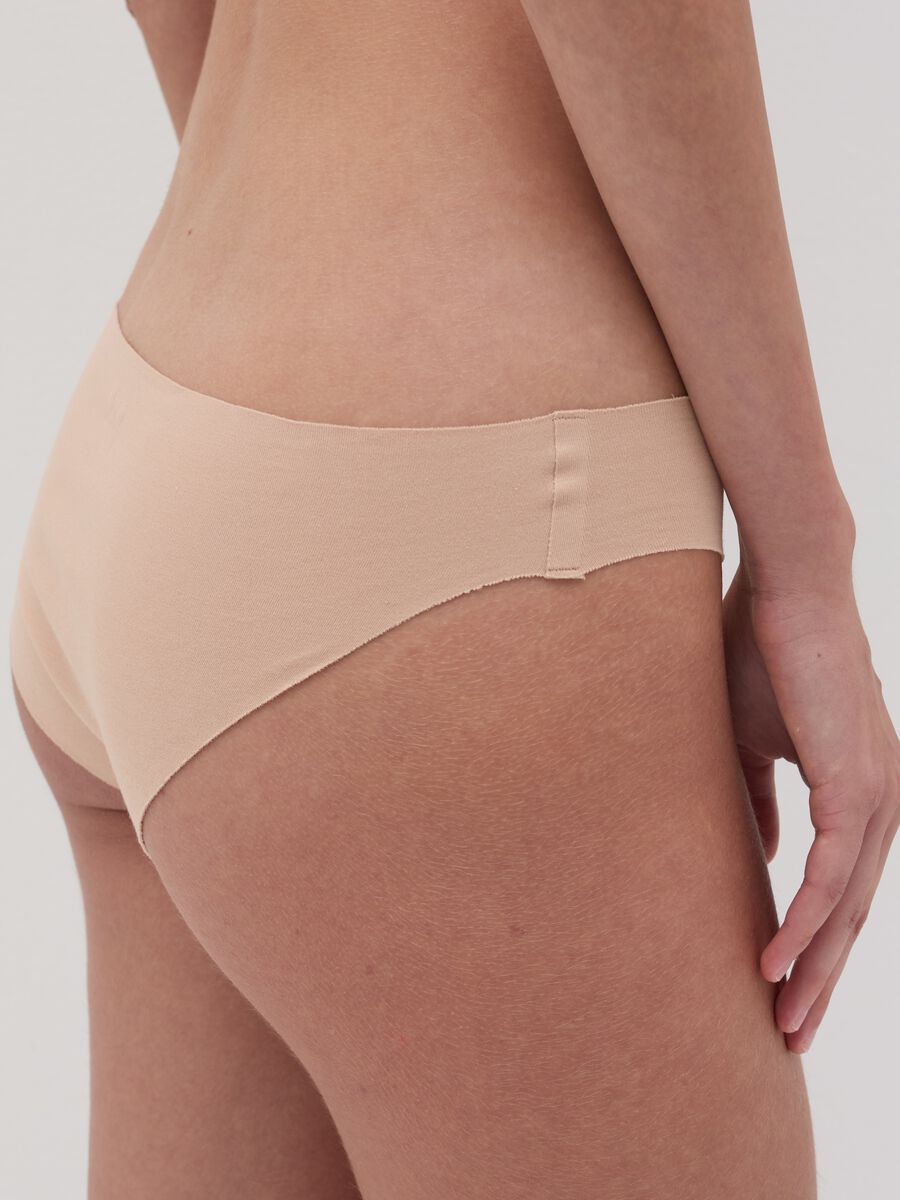 Slip in cotone bio stretch con taglio laser_2