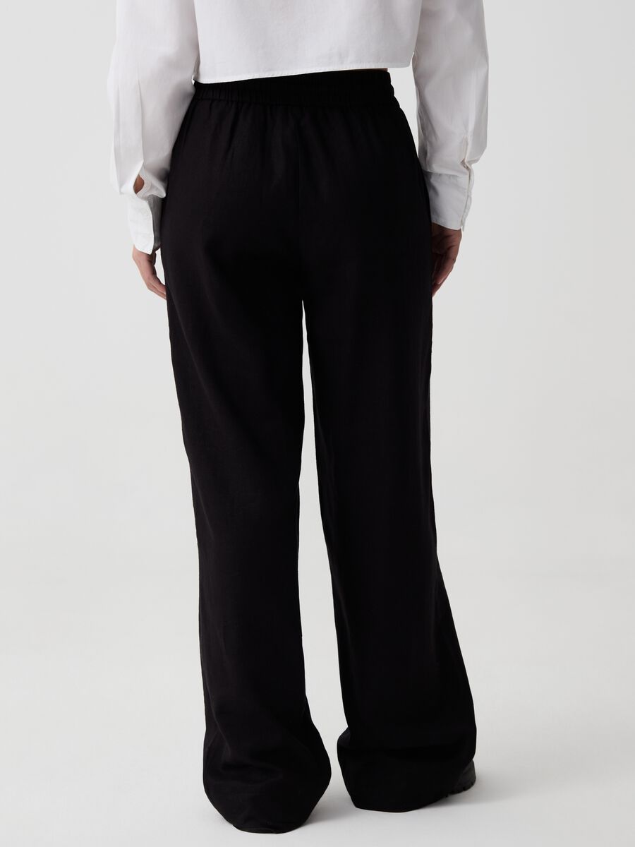 Angelcity Neutral Baggy Pants Wide LegsHigh Waist Pants for Women Brown  Pants Straight Cut