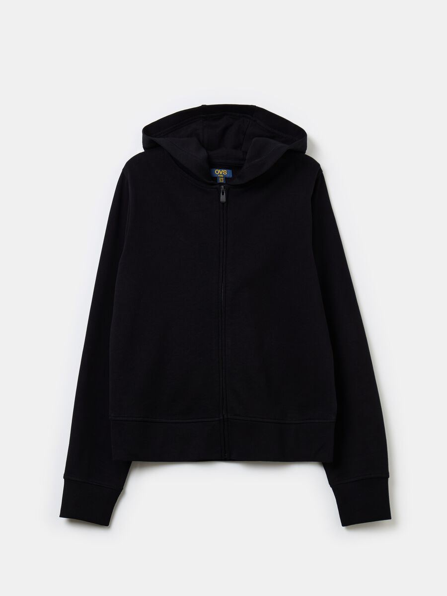 Full-zip sweatshirt with hood_3